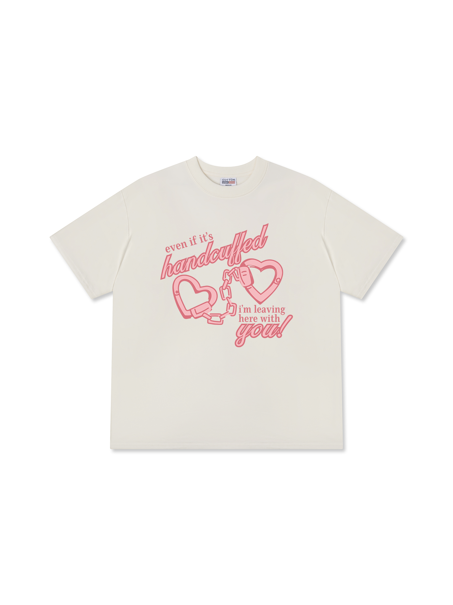 Áo Thun Relaxed Fit Love Handcuffed