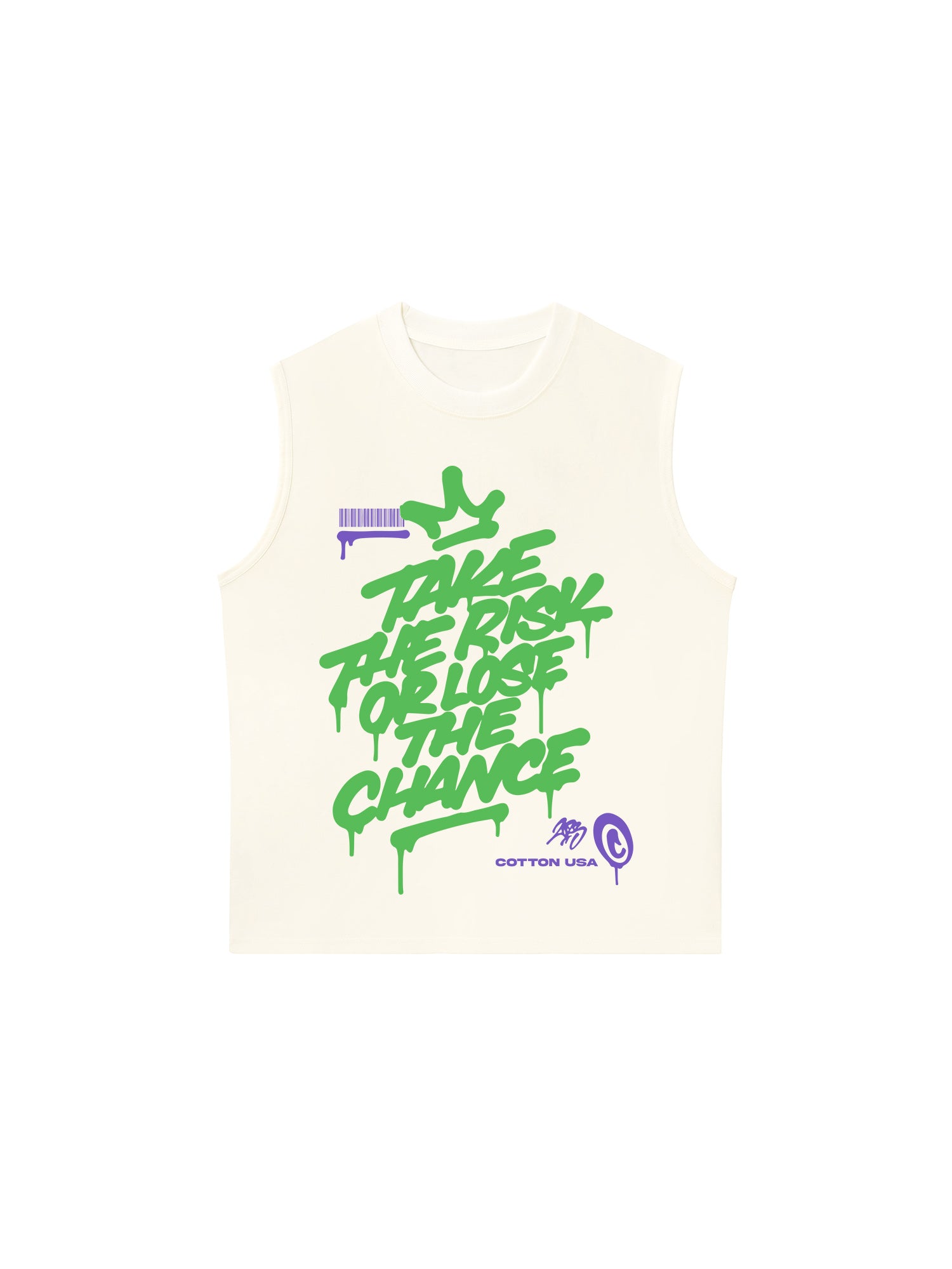 Áo Ba Lỗ Relaxed Fit Money Take The Risk