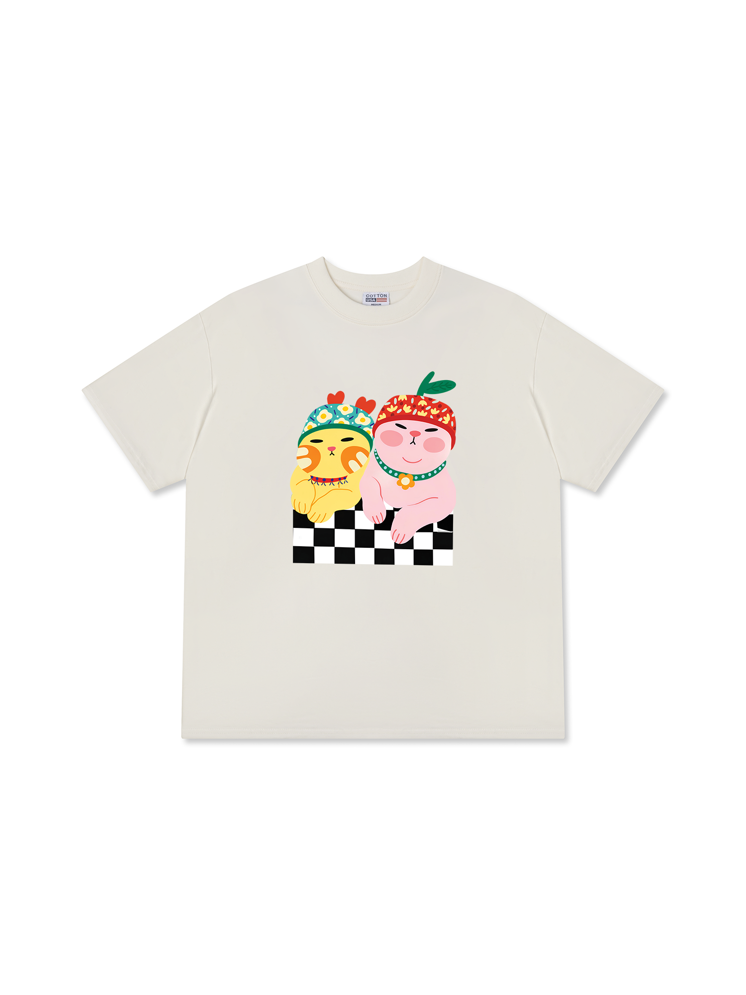 Áo Thun Relaxed Fit Fruit Meow Meow