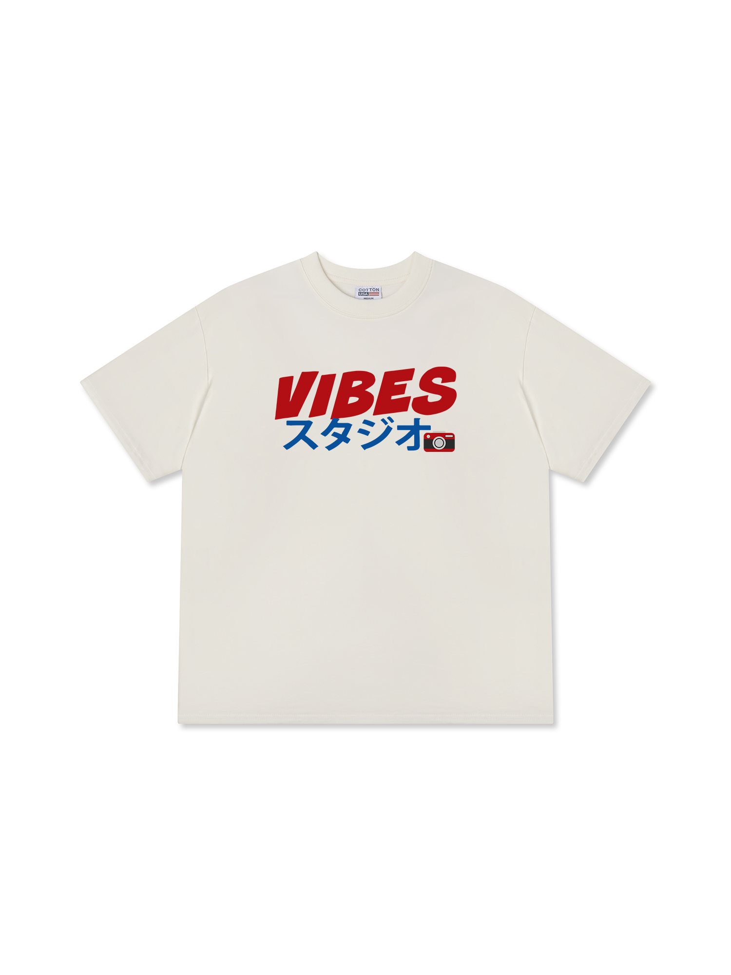 Áo Thun Relaxed Fit Vibes Japan