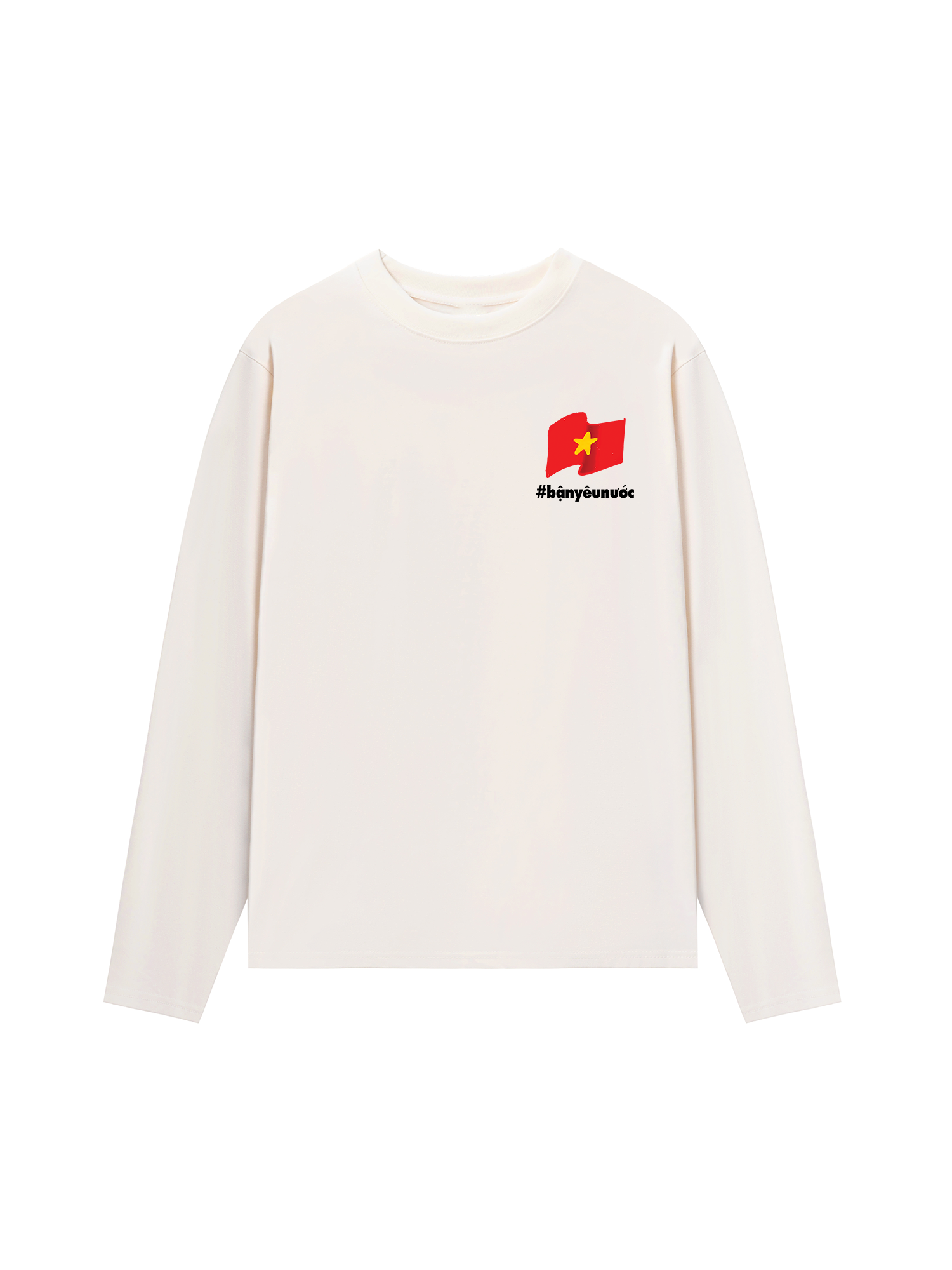Áo Thun Dài Tay Bận Yêu Nước
