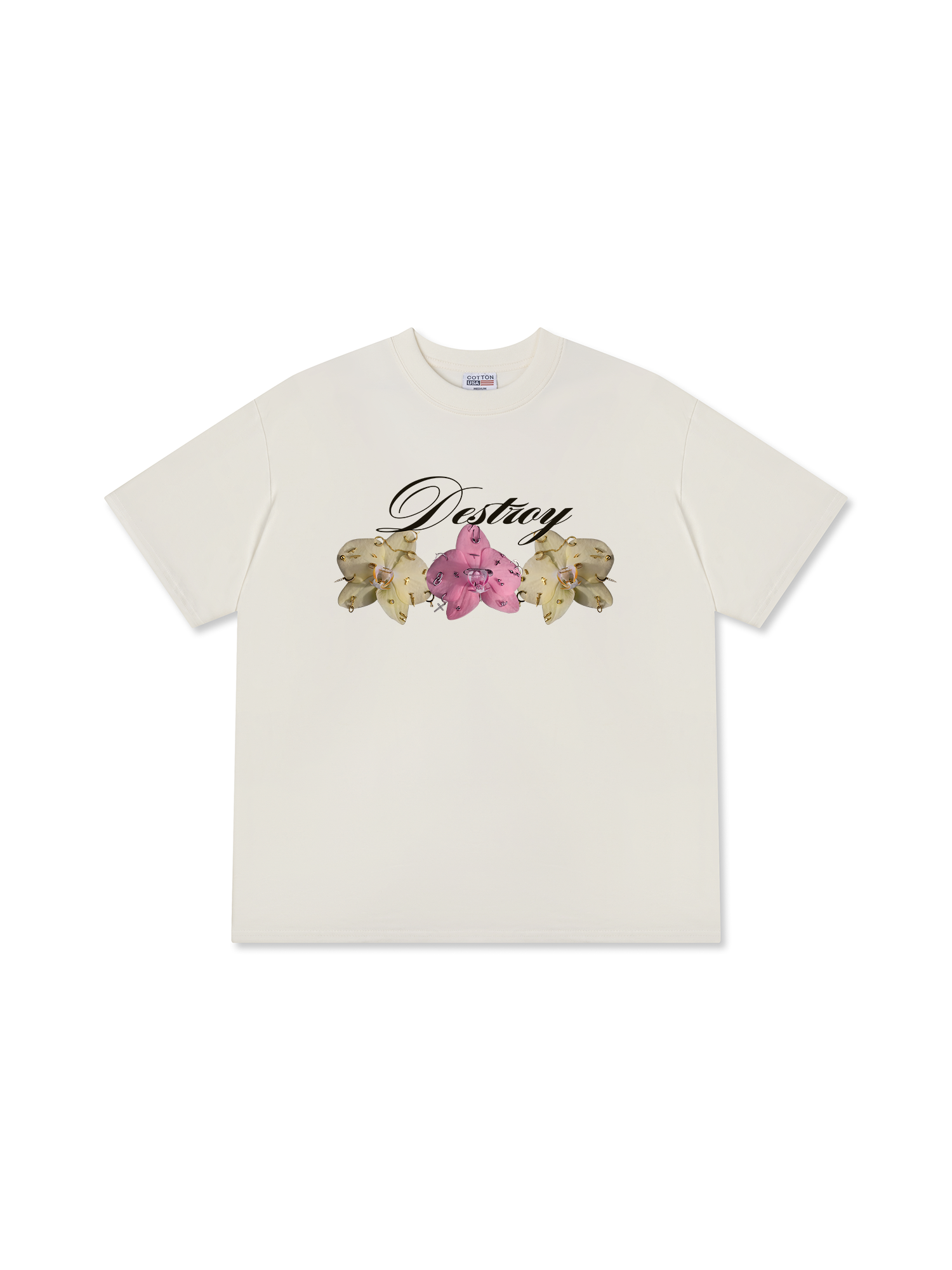 Áo Thun Relaxed Fit Bling Orchid Destroy