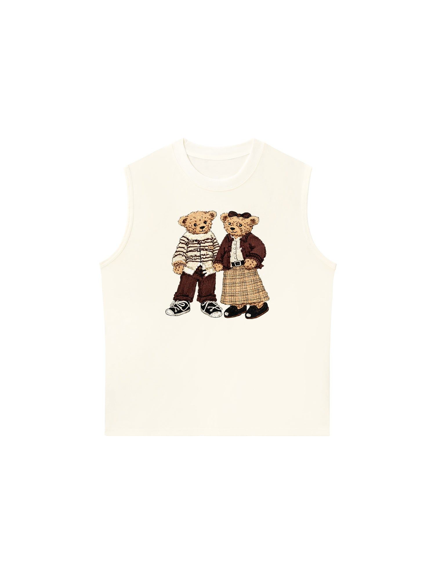Áo Ba Lỗ Relaxed Fit Couple Bear