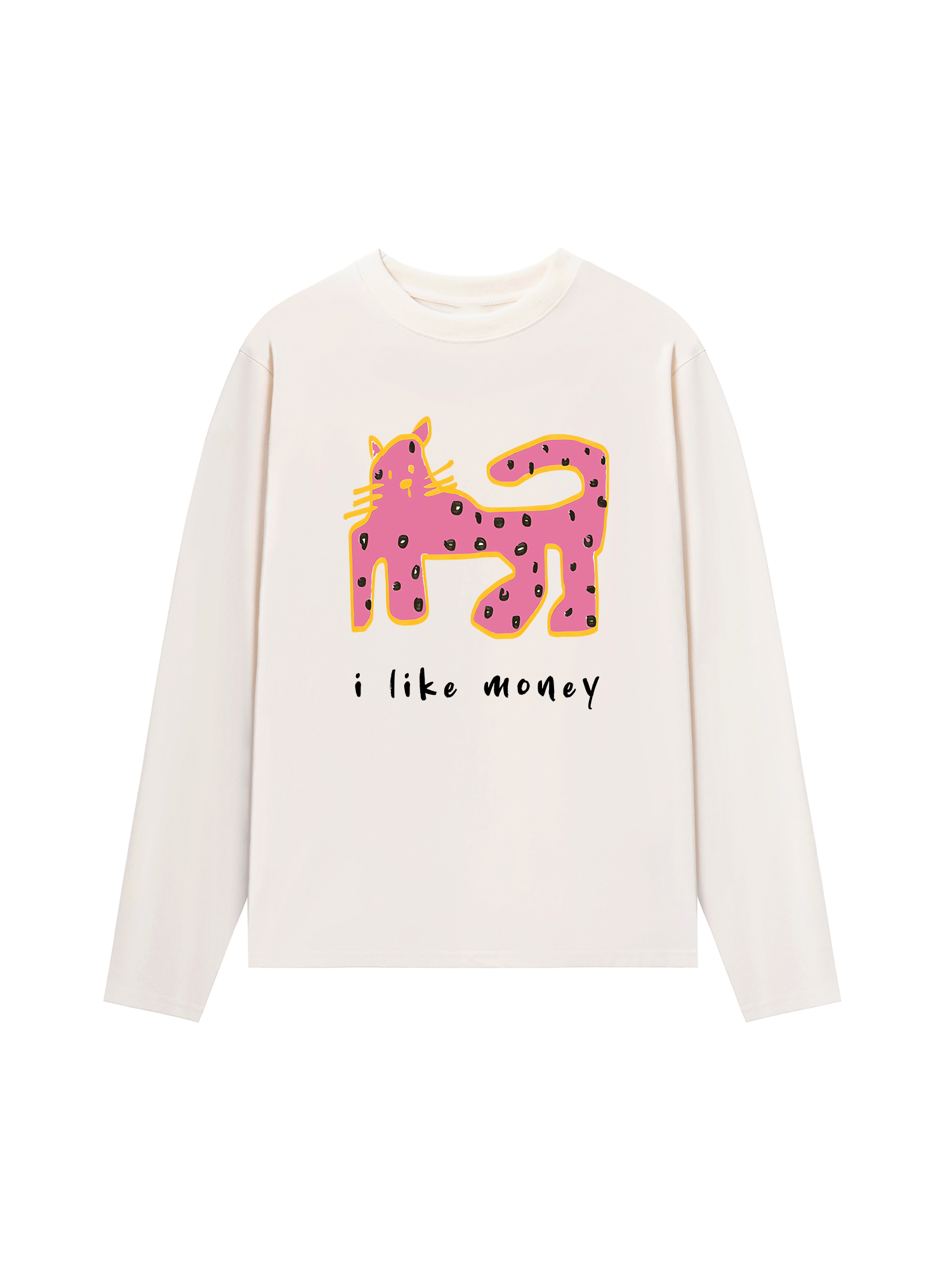 Áo Thun Dài Tay Cozy Day I Like Money