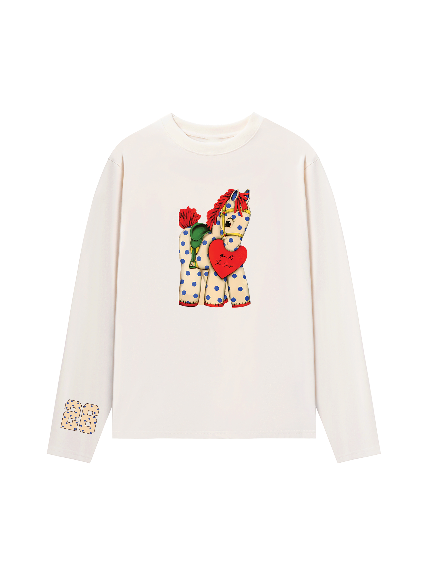 Áo Thun Dài Tay Cute Horse