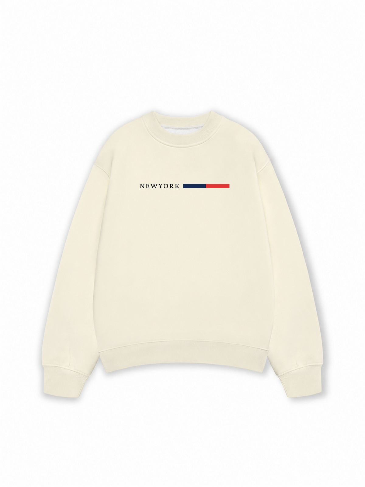 Áo Sweater Nỉ Hai Da City Paris Basic Logo