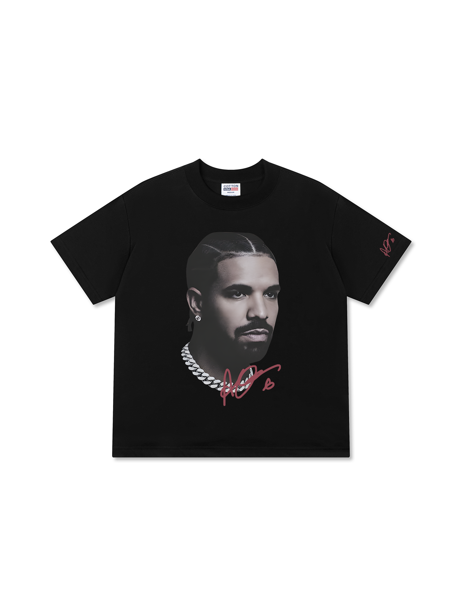 Áo Thun Relaxed Fit Drake Vintage Style