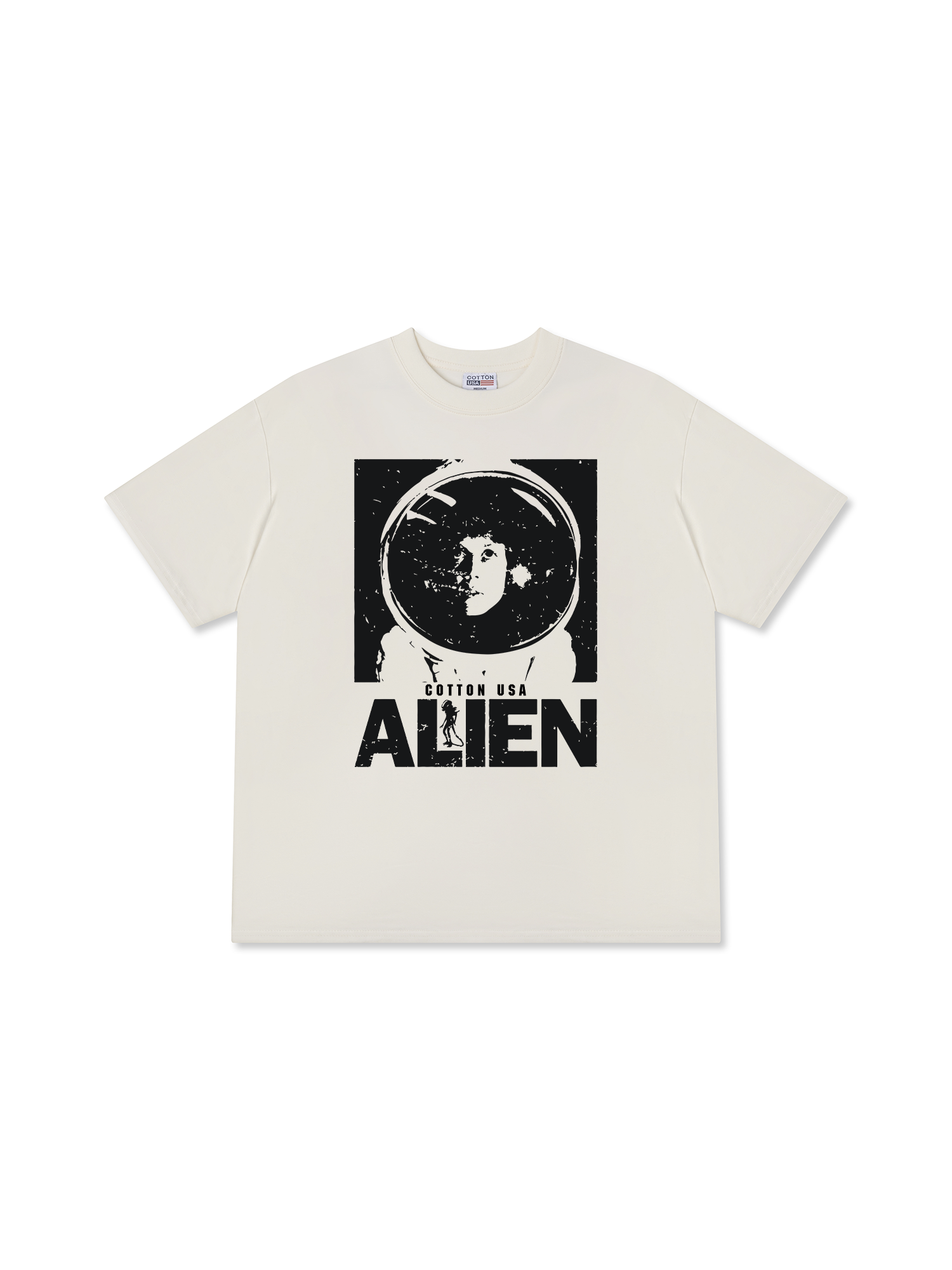 Áo Thun Relaxed Fit Alien