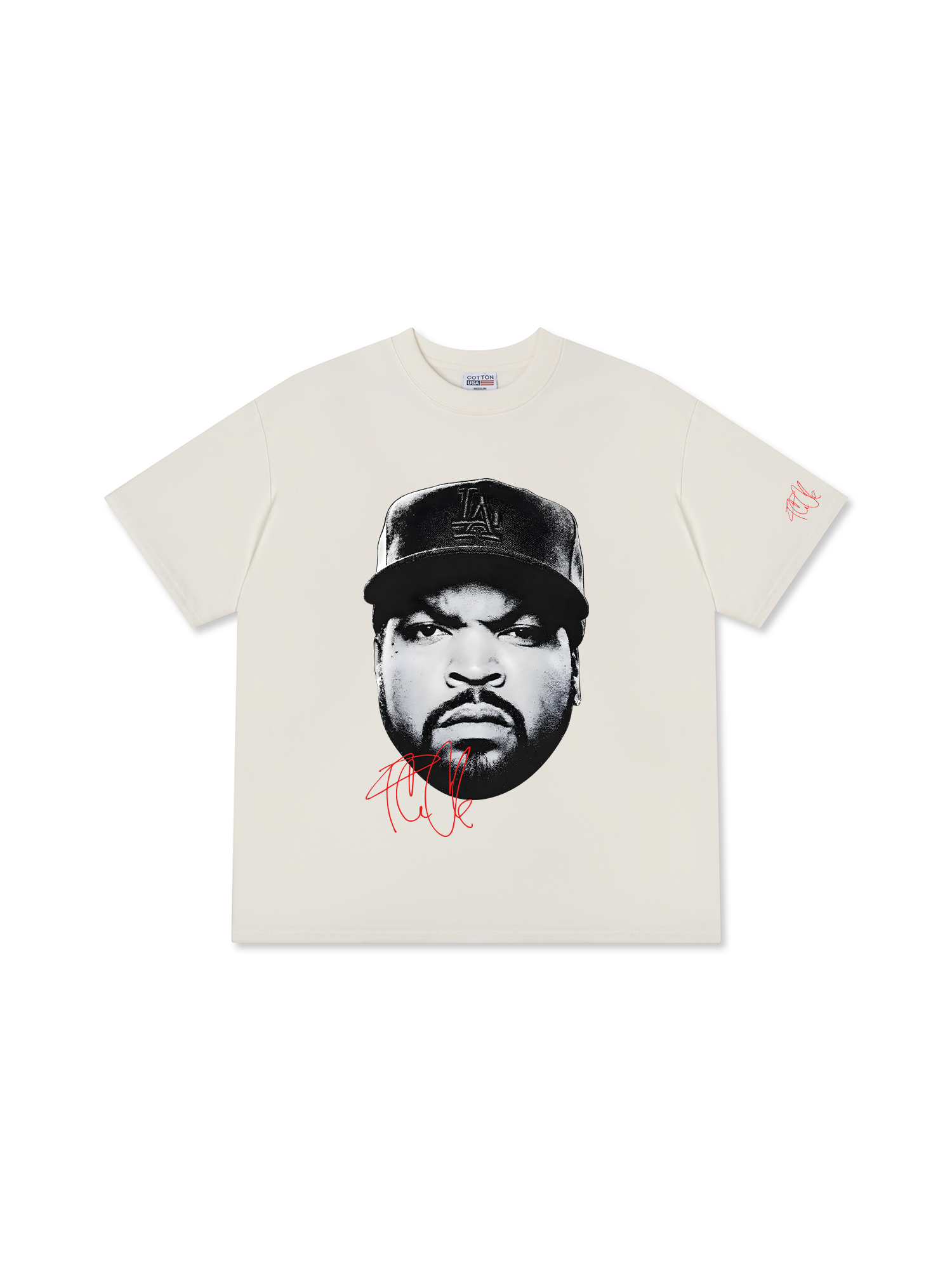 Áo Thun Relaxed Fit Ice Cube Vintage Style