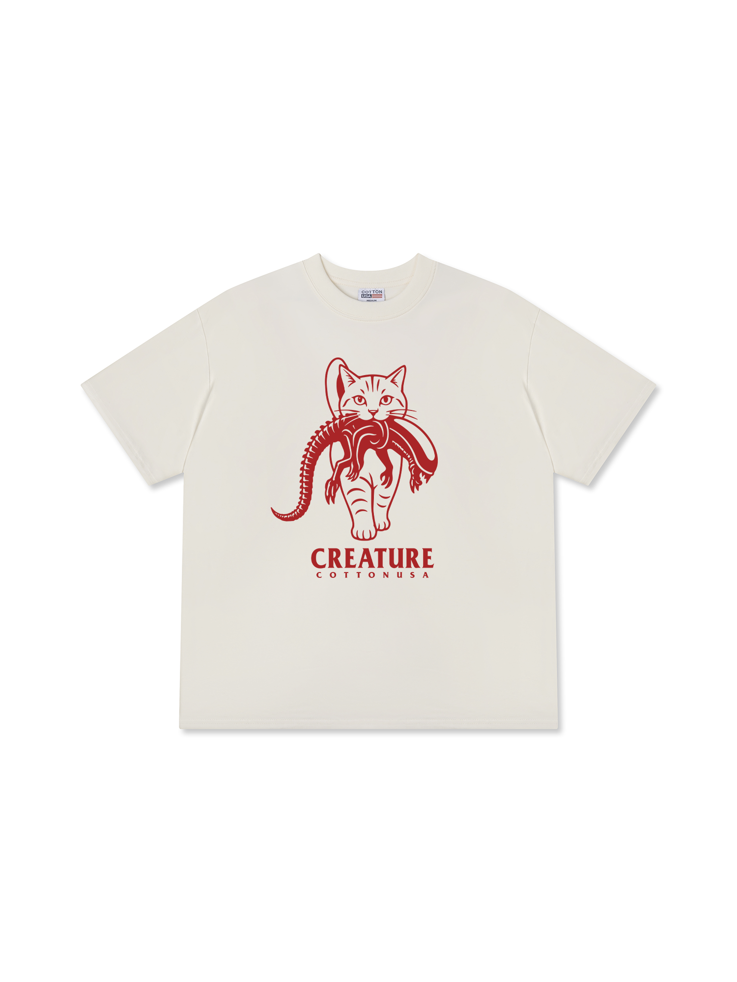 Áo Thun Relaxed Fit Creature