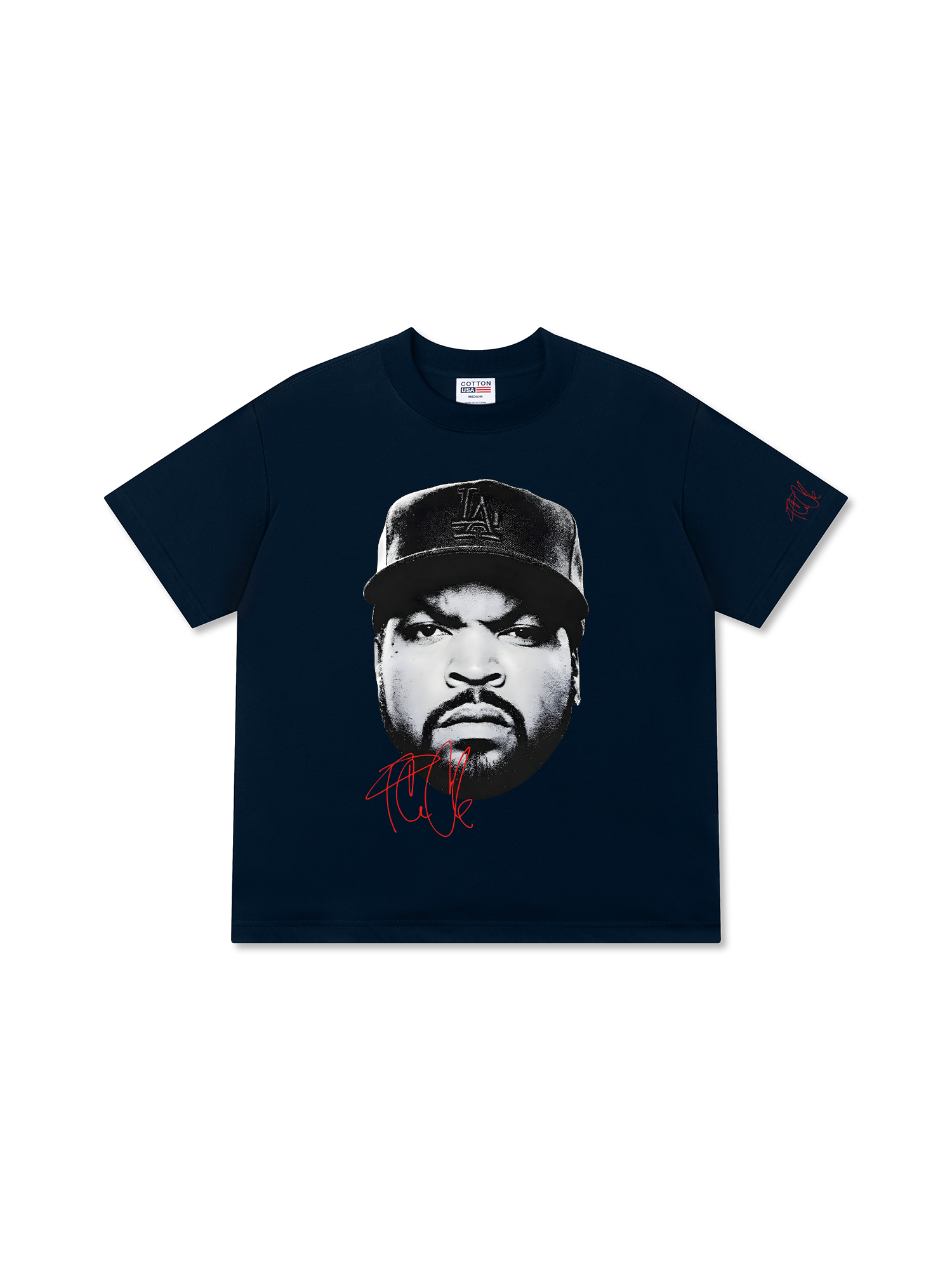 Áo Thun Relaxed Fit Ice Cube Vintage Style