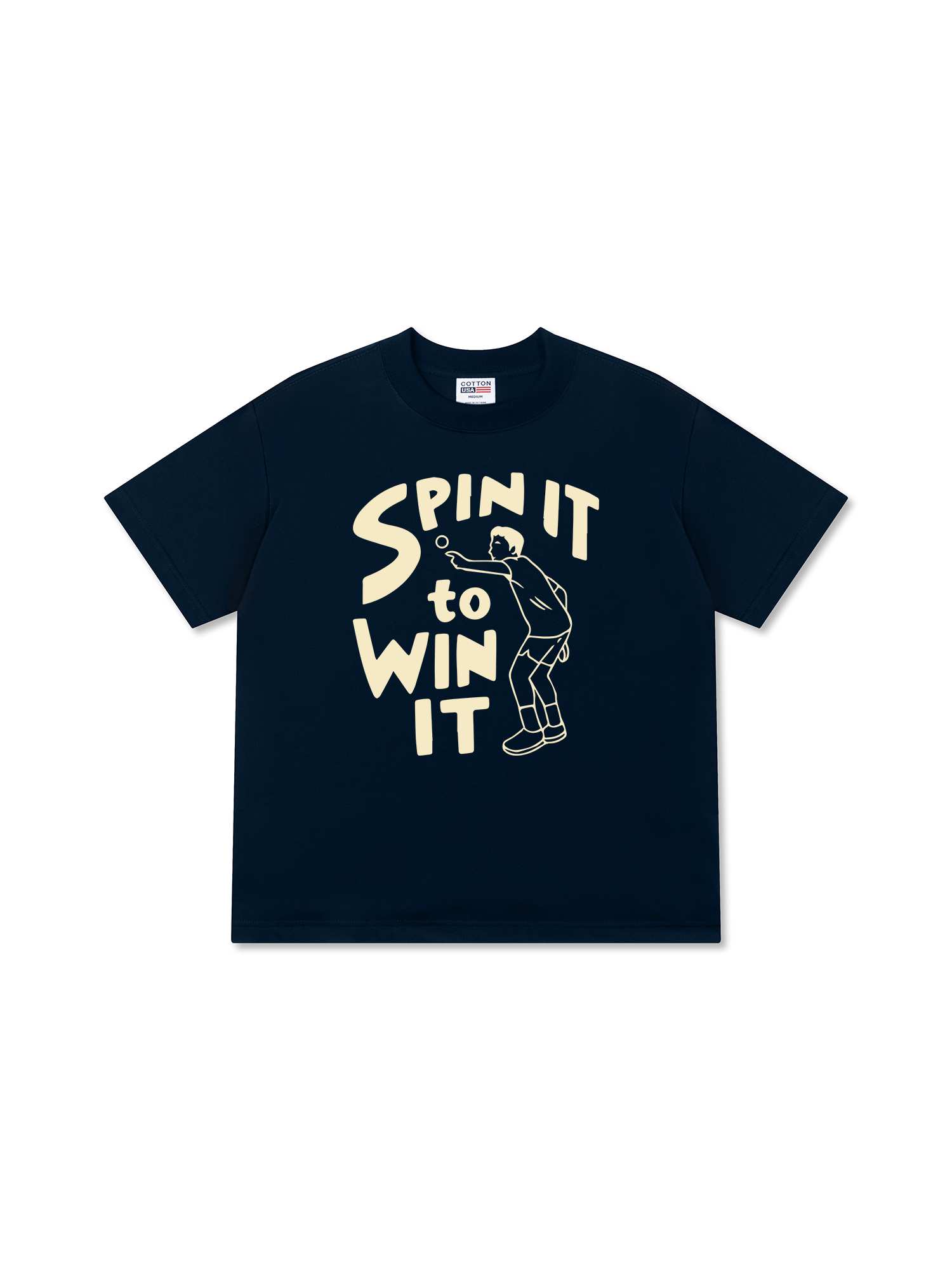 Áo Thun Relaxed Fit Spin To Win