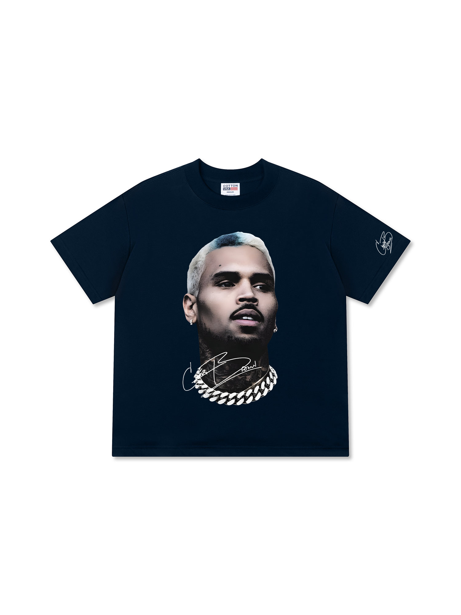 Áo Thun Relaxed Fit Chris Brown Vintage Style