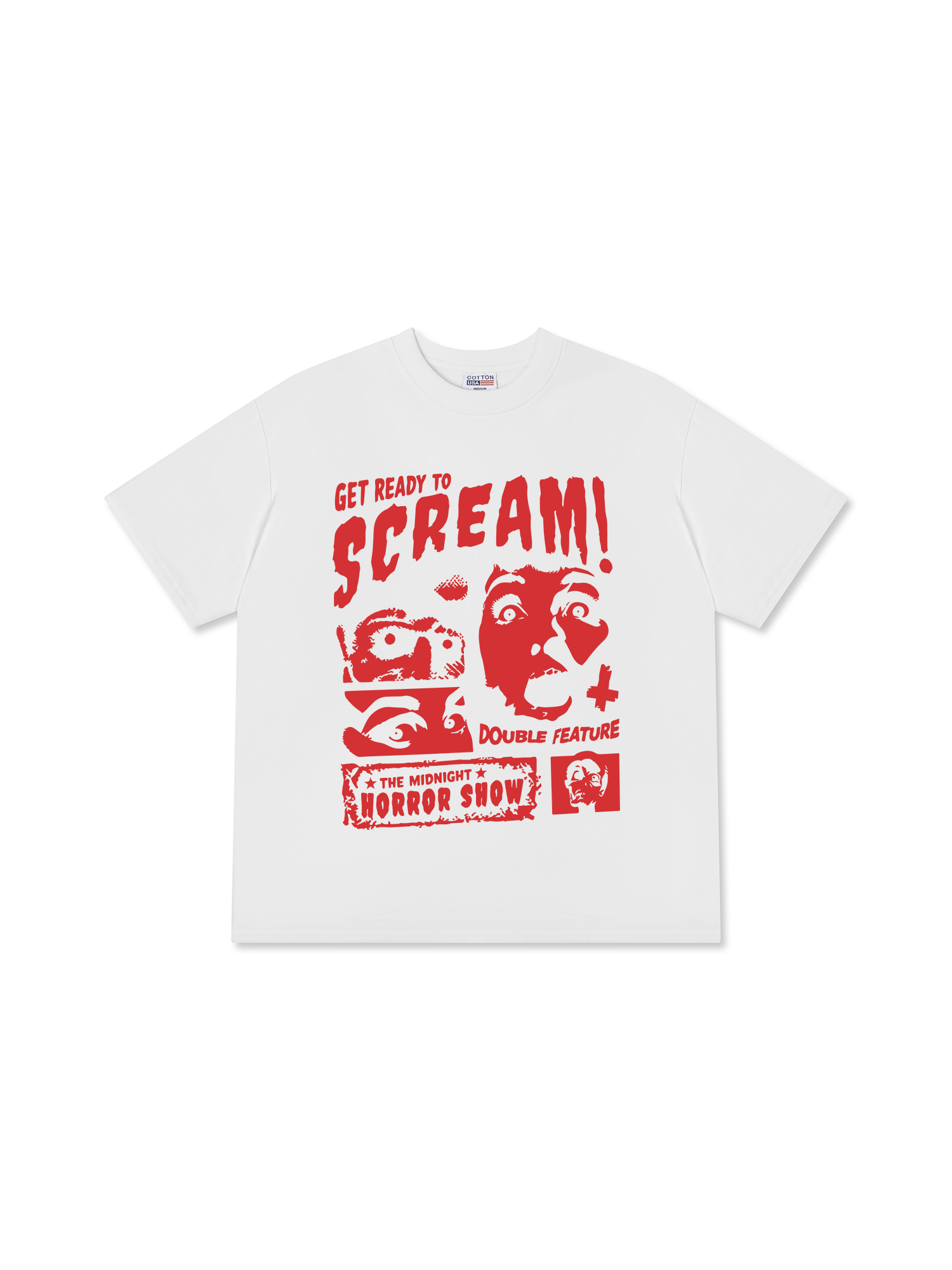 Áo Thun Relaxed Fit Scream