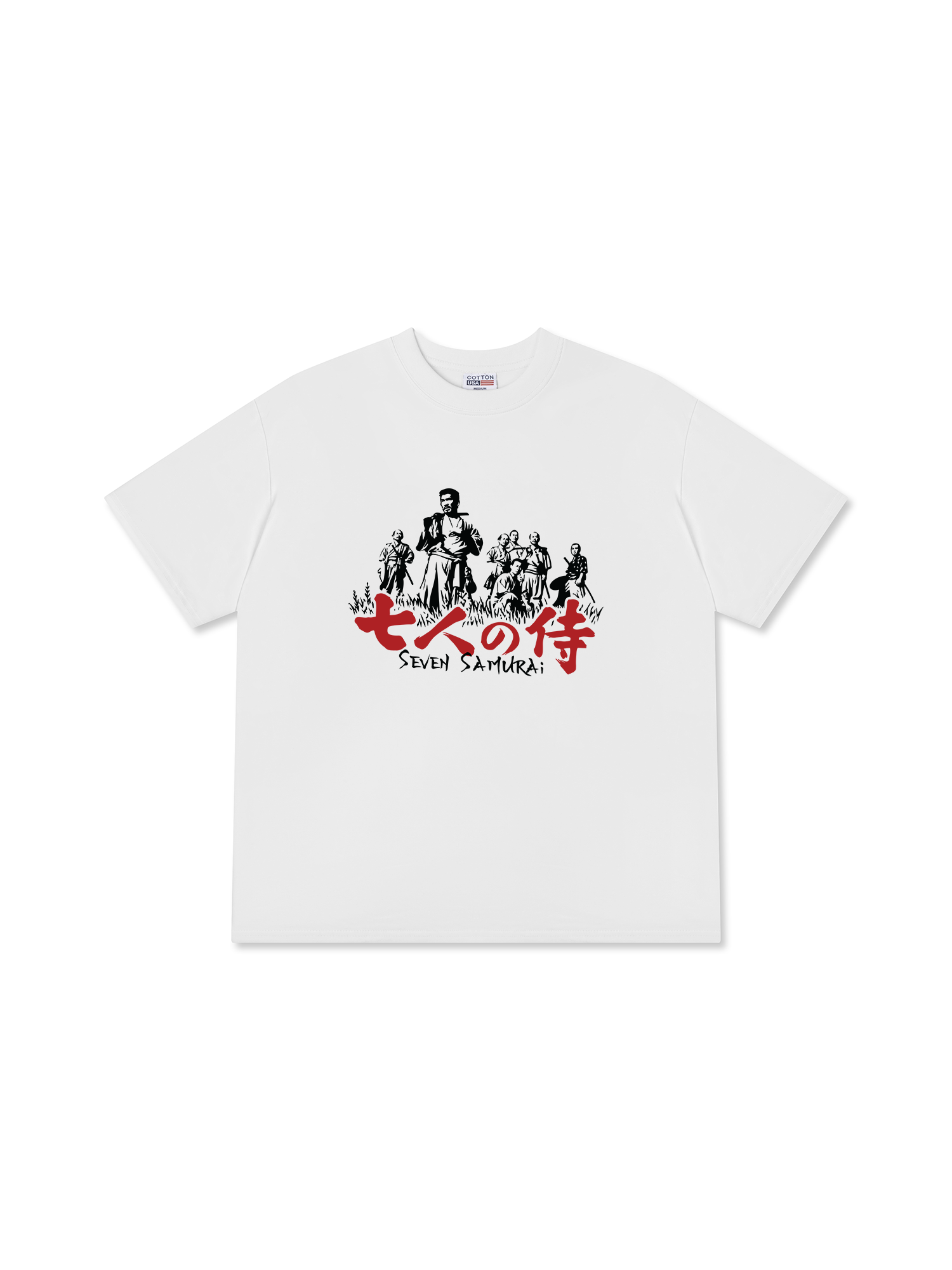Áo Thun Relaxed Fit Seven Samurai