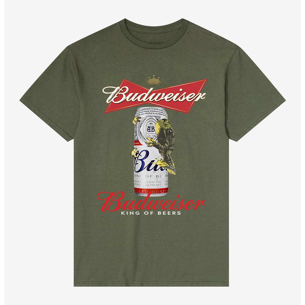 Budweiser Beer Frog Beer T-Shirt