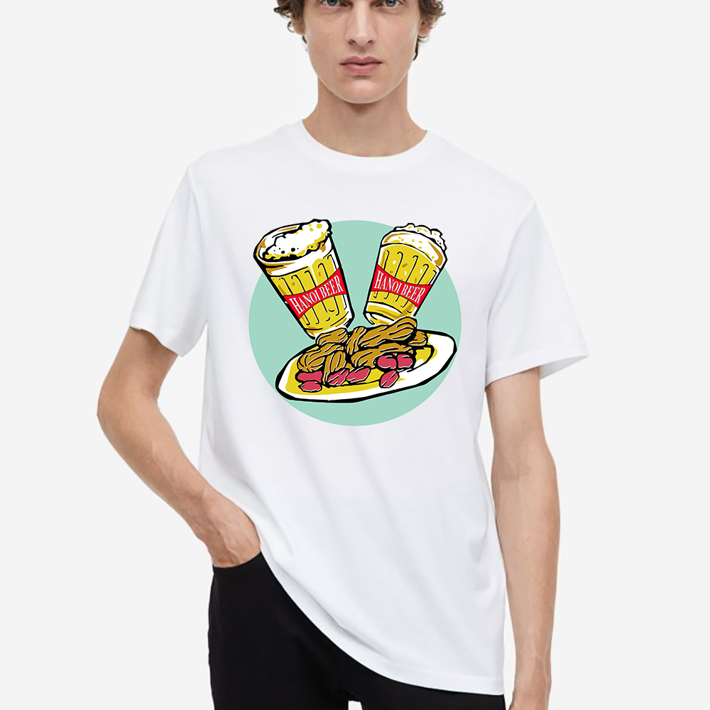 Hanoi Beer Vintage T-Shirt