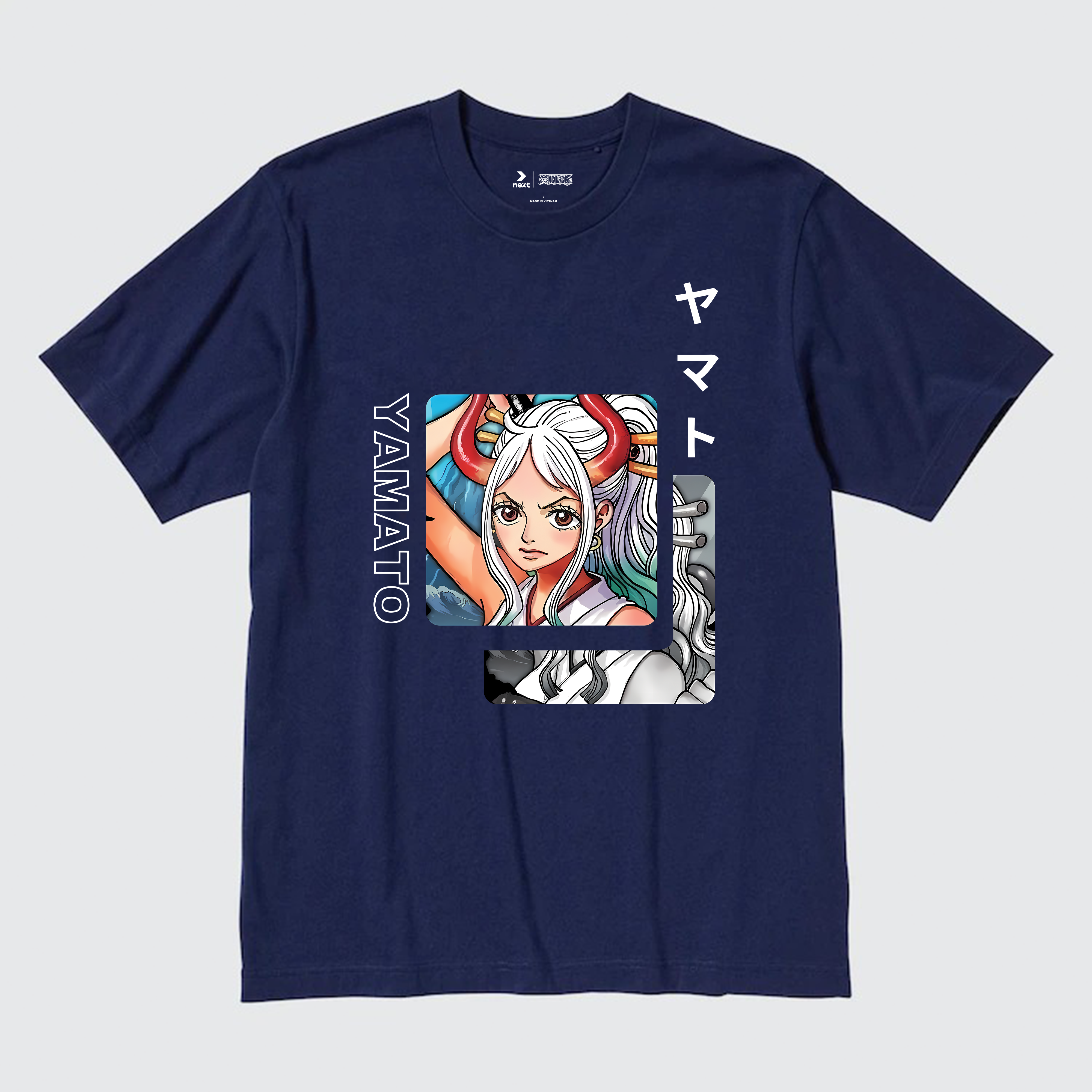 ONE PIECE YAMATO T-SHIRT / NAVY