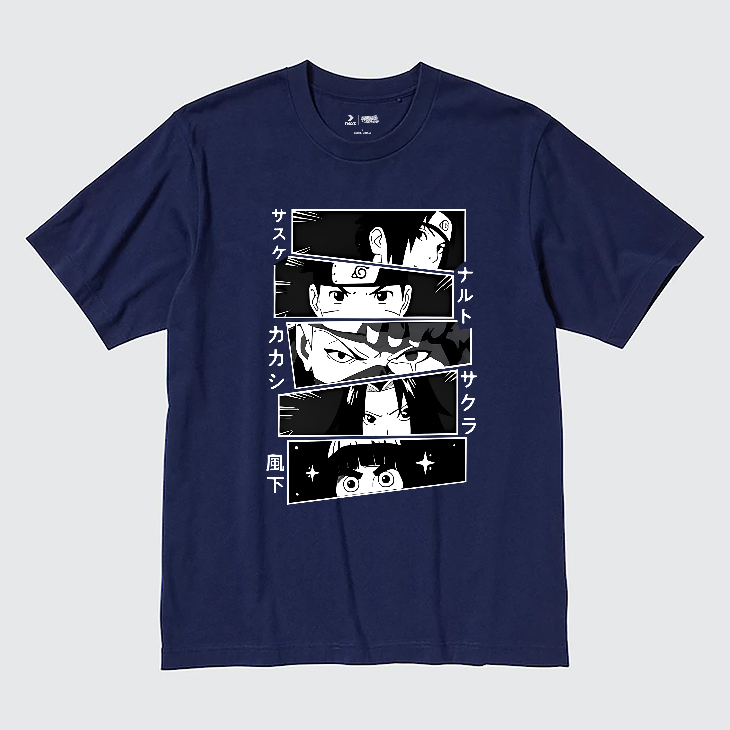 NARUTO AA T-SHIRT / NAVY