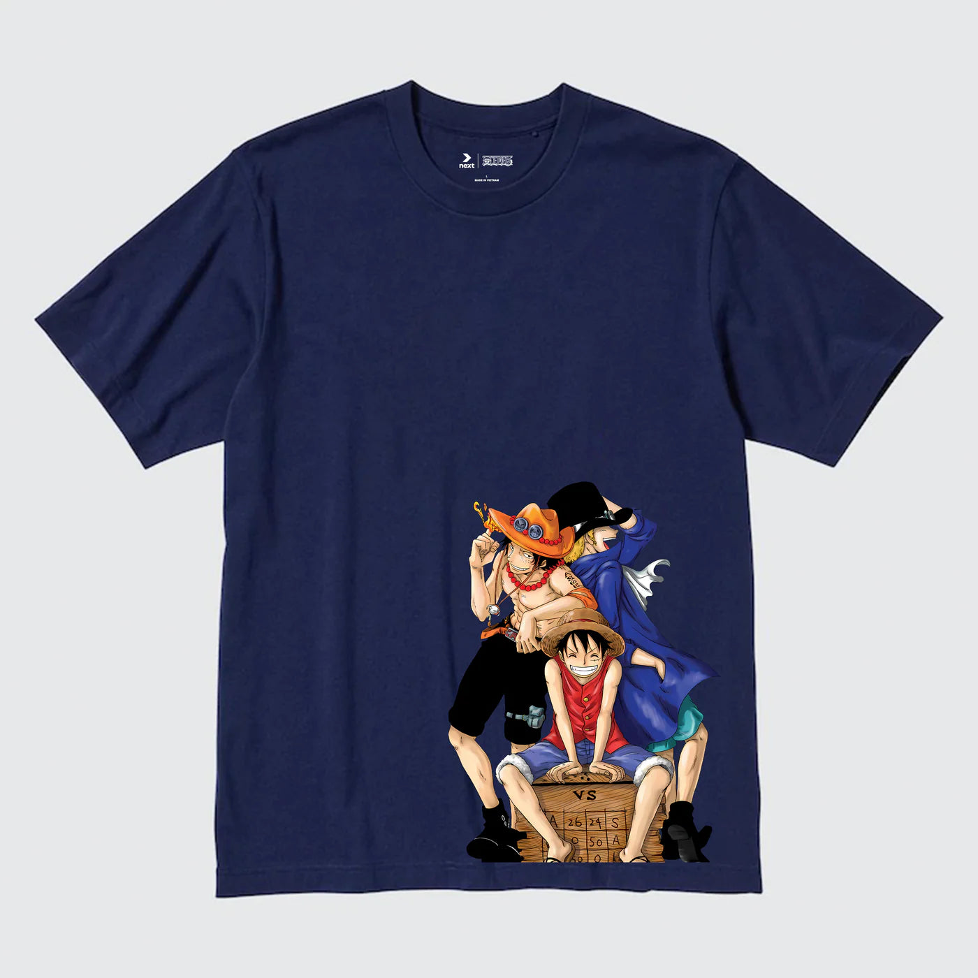 Flash Sale ONE PIECE T-SHIRT / NAVY