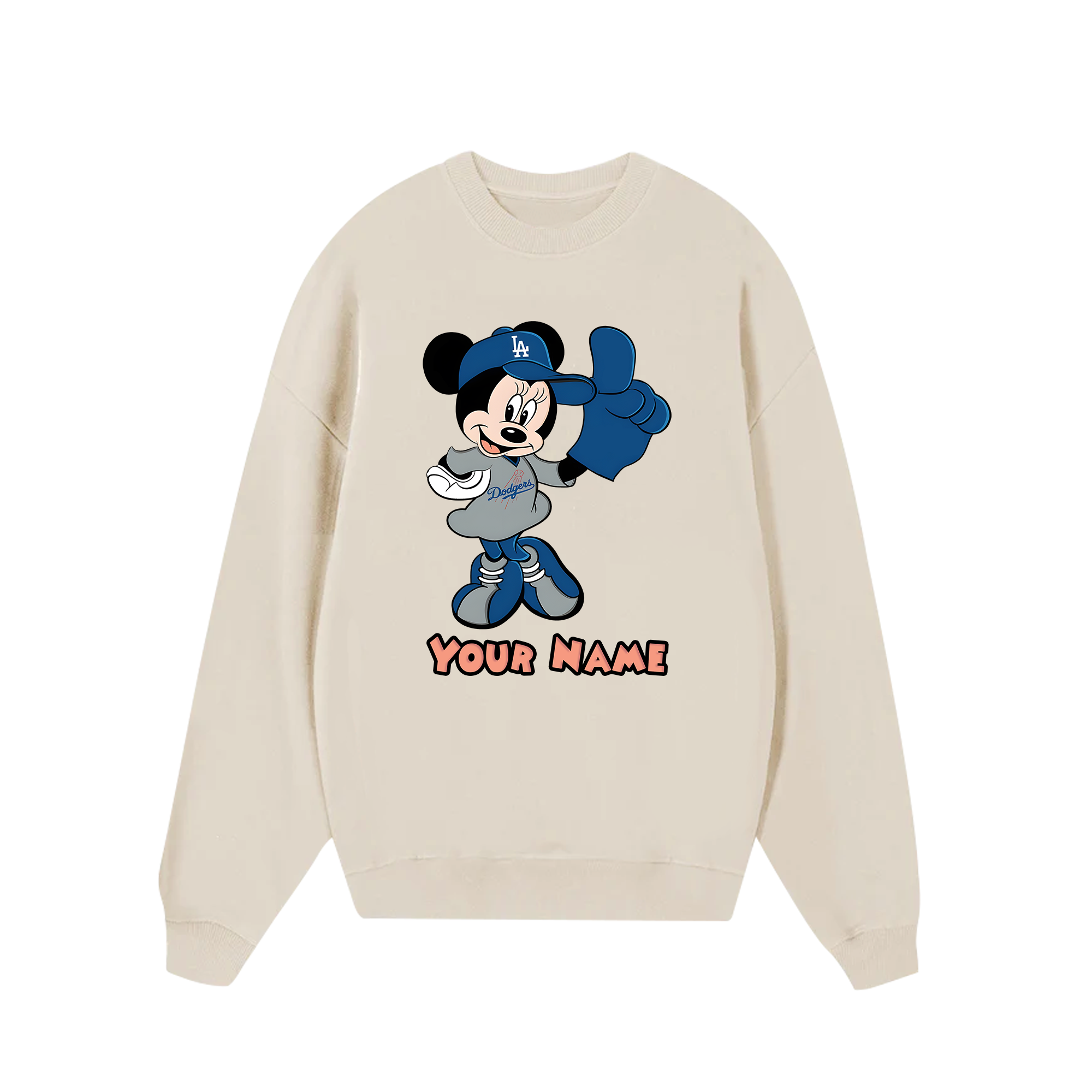 Custom Couple MLB x Mickey Sweater