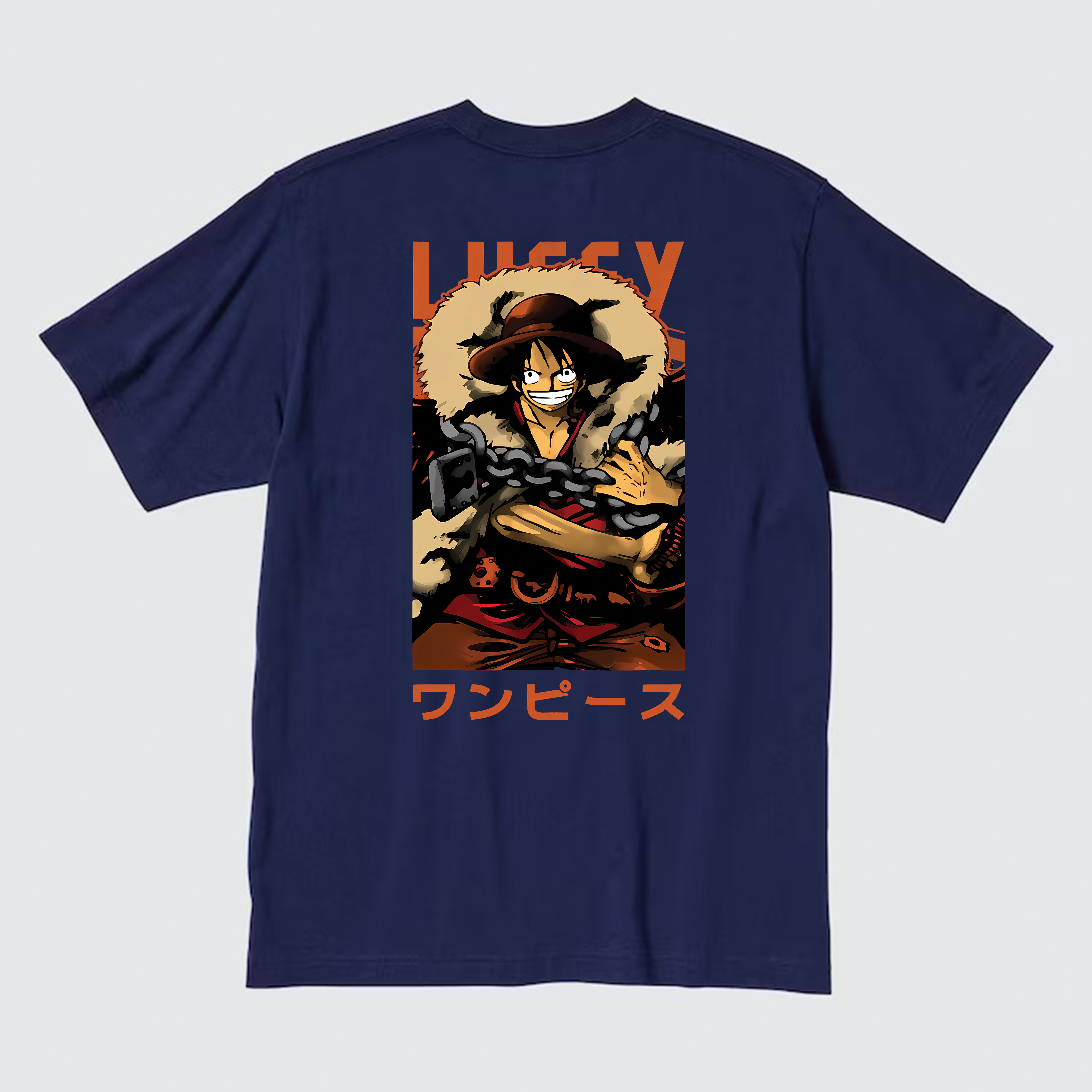 ONE PIECE LUFFY T-SHIRT / NAVY