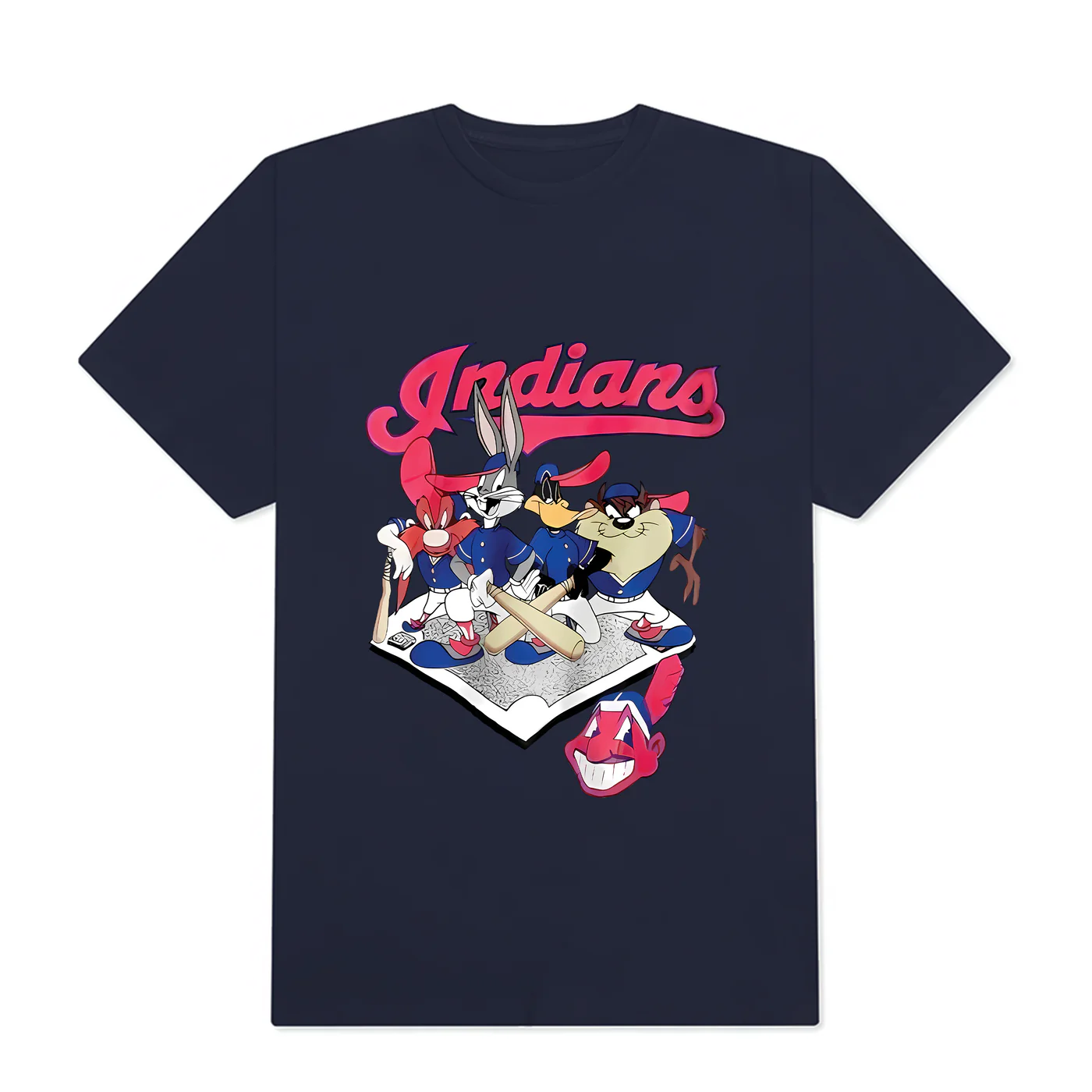 Flash Sale MLB Vintage Cleveland Guardians Looney Tunes T-Shirt