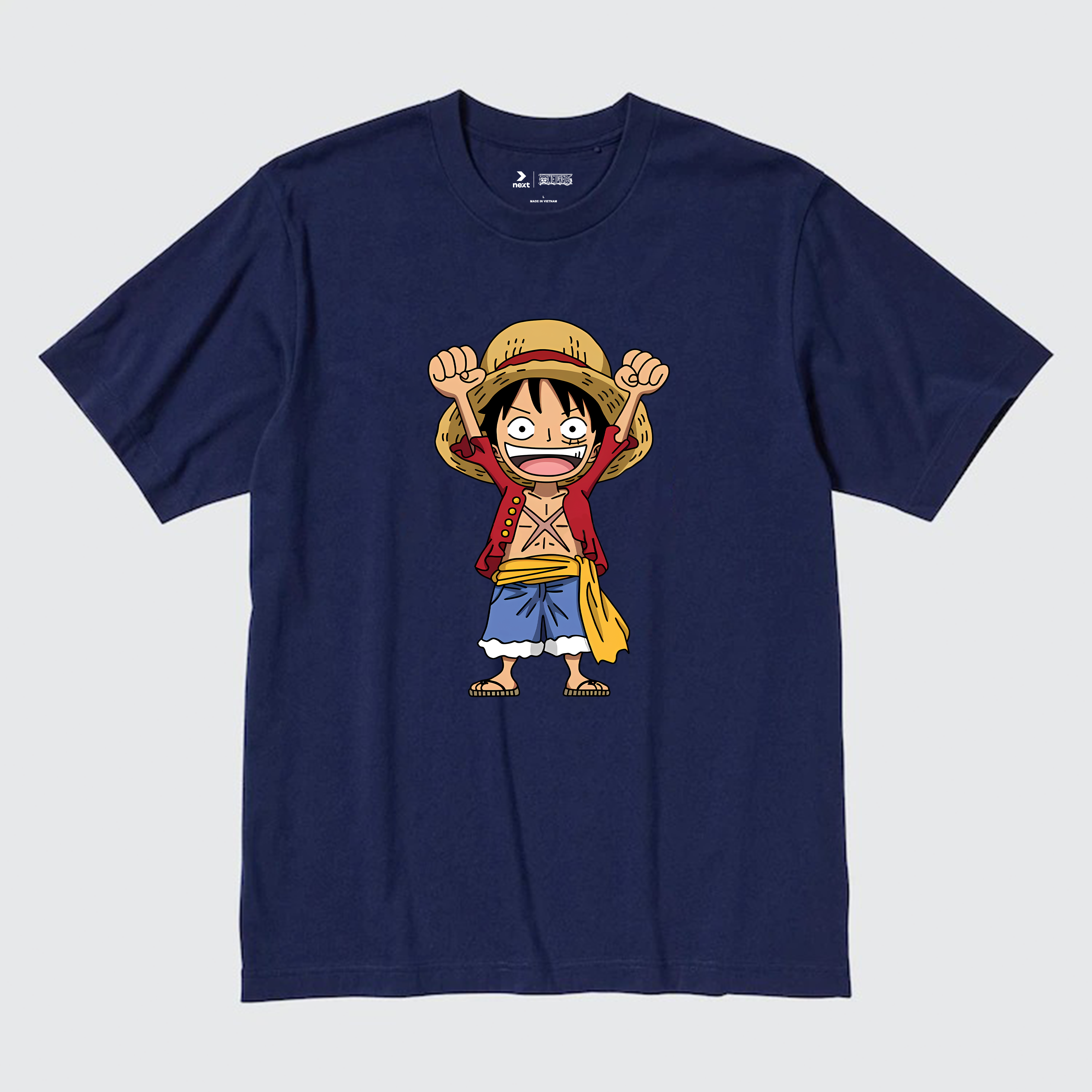 ONE PIECE LUFFY T-SHIRT / NAVY