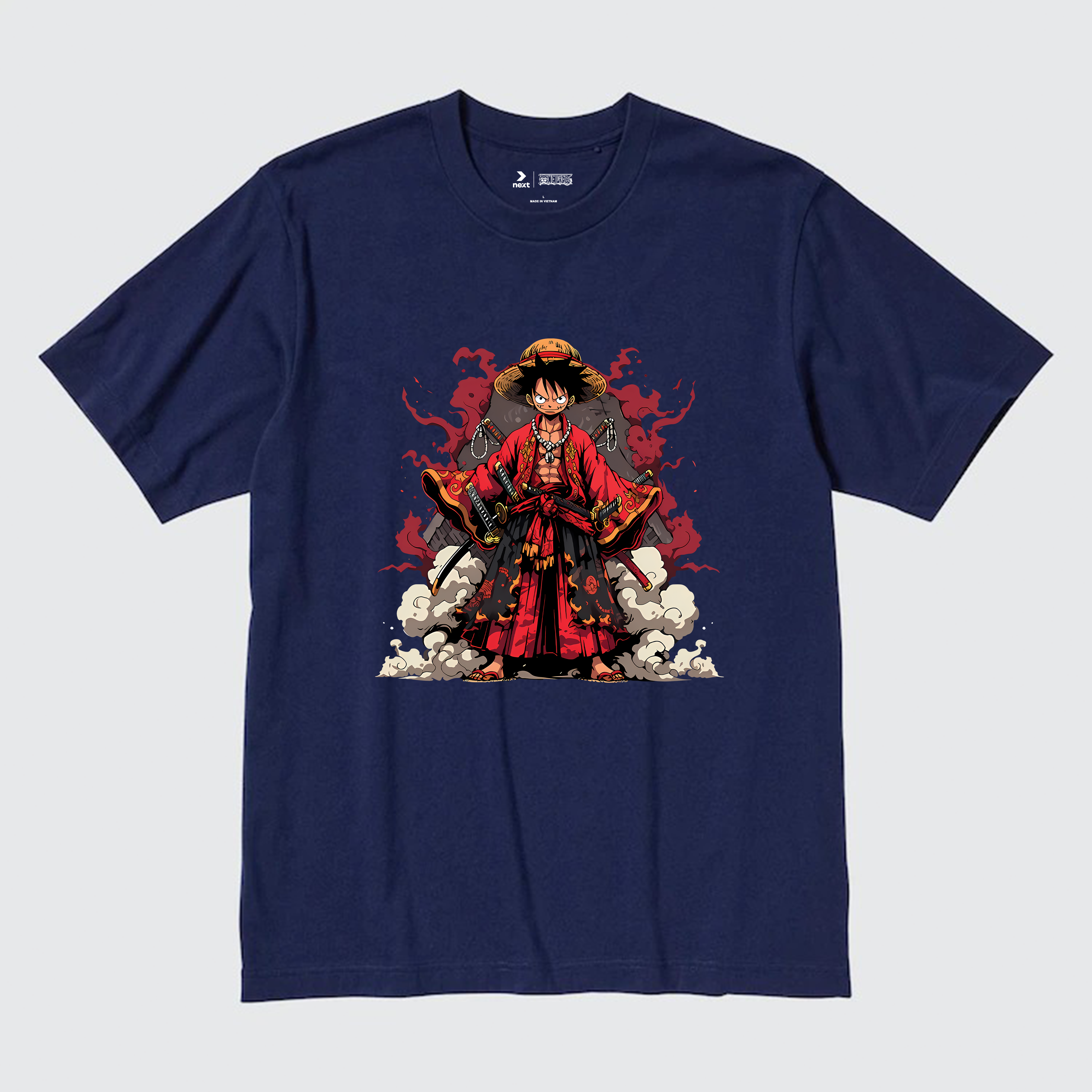 ONE PIECE LUFFY T-SHIRT / NAVY