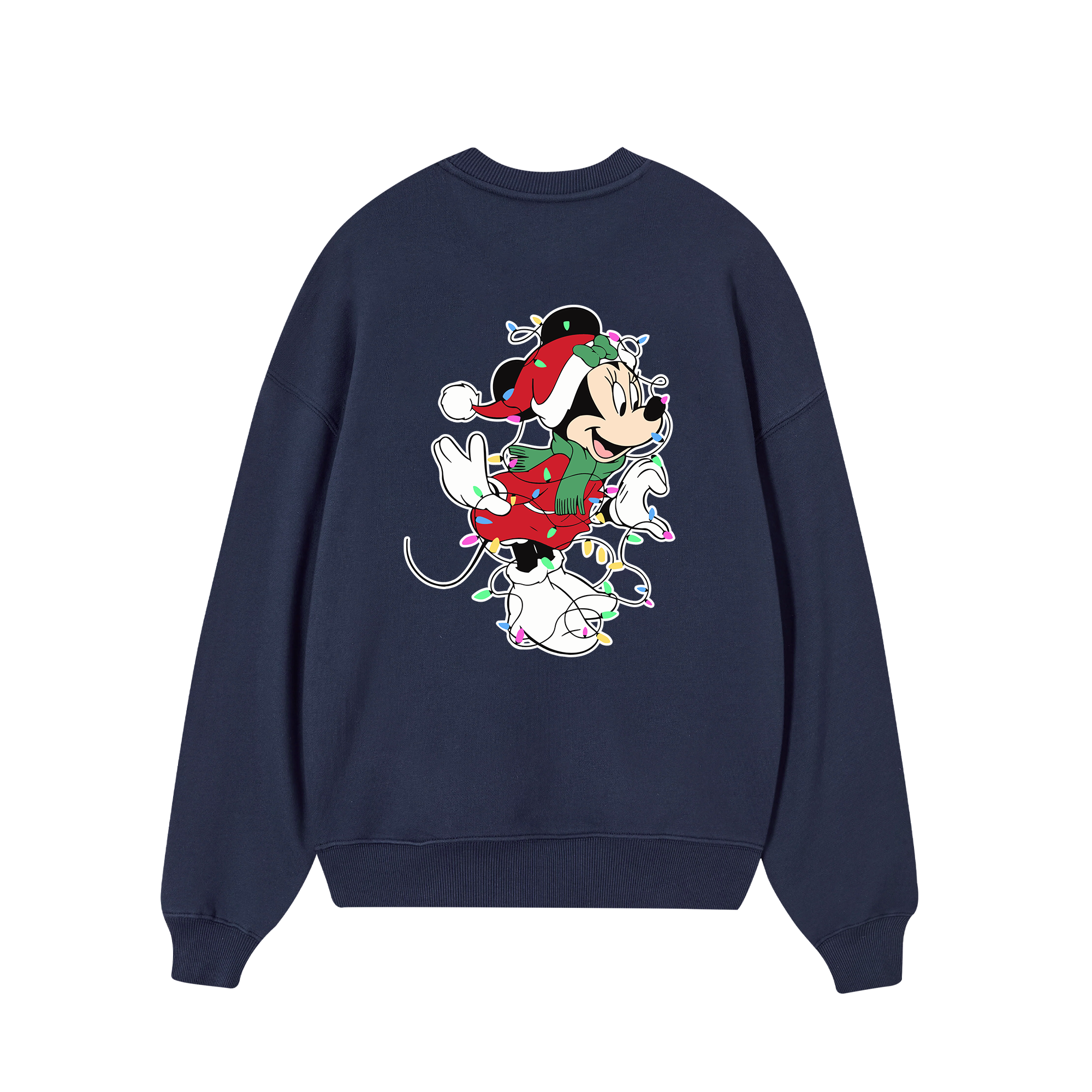 Custom Couple Mickey Christmas Sweater