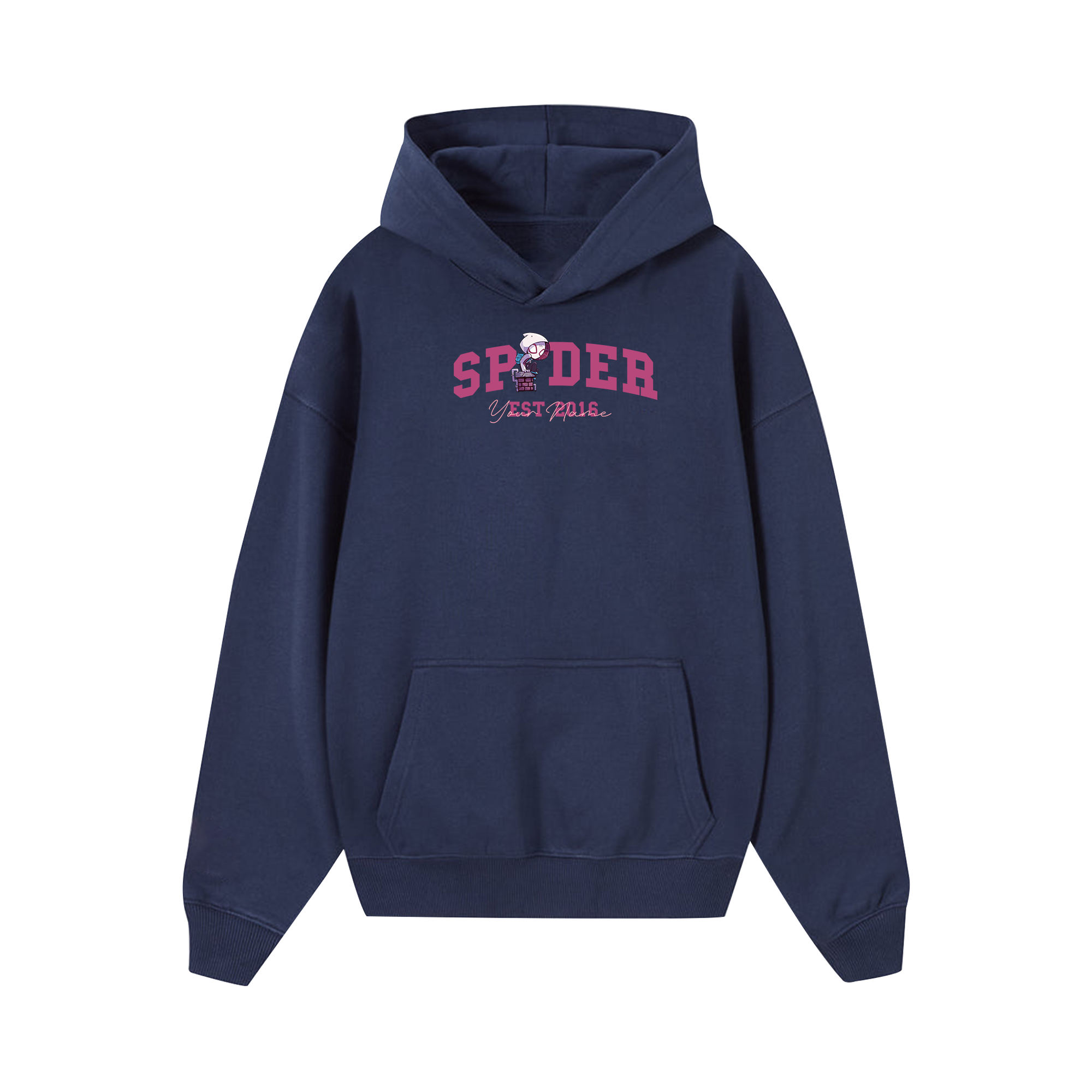 Custom Couple Spiderman Hoodie