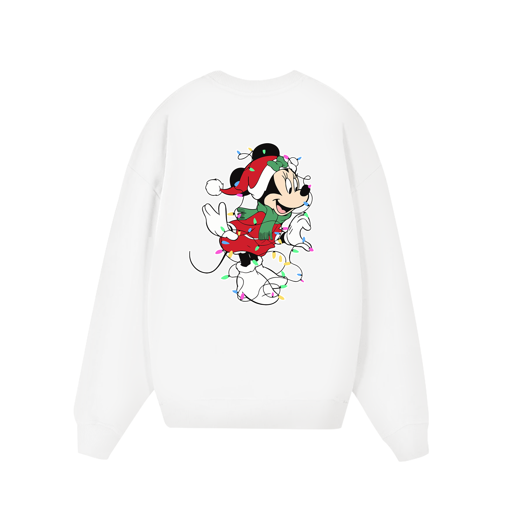 Custom Couple Mickey Christmas Sweater