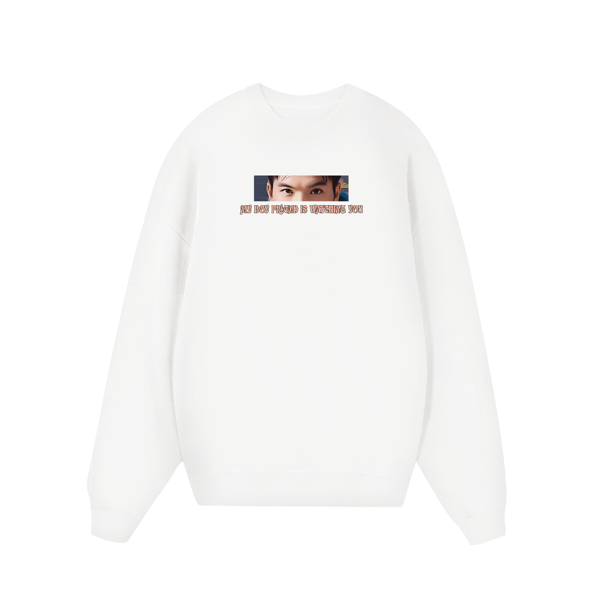 Custom Couple My BoyfriendGirlfriend Is Watching You Sweater