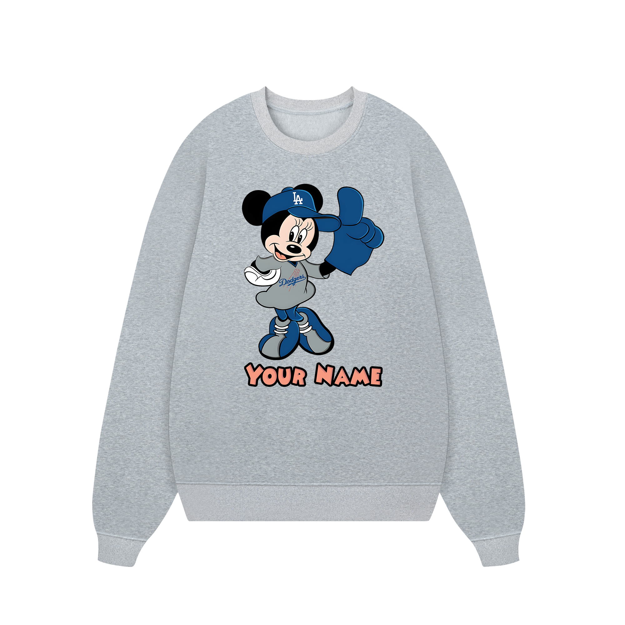 Custom Couple MLB x Mickey Sweater