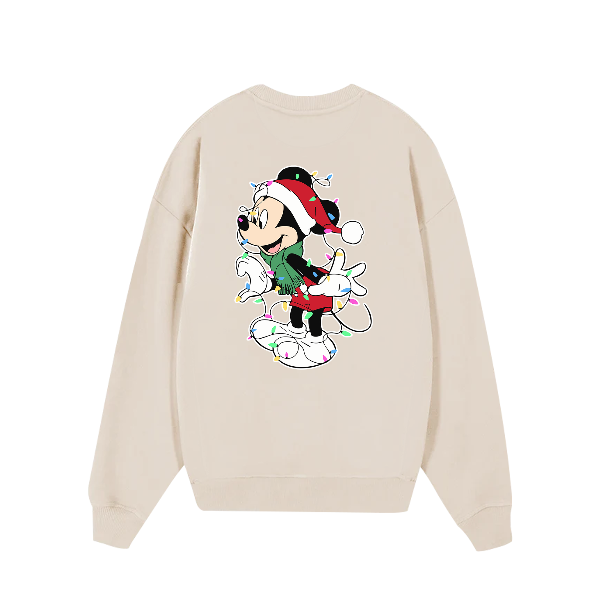 Custom Couple Mickey Christmas Sweater