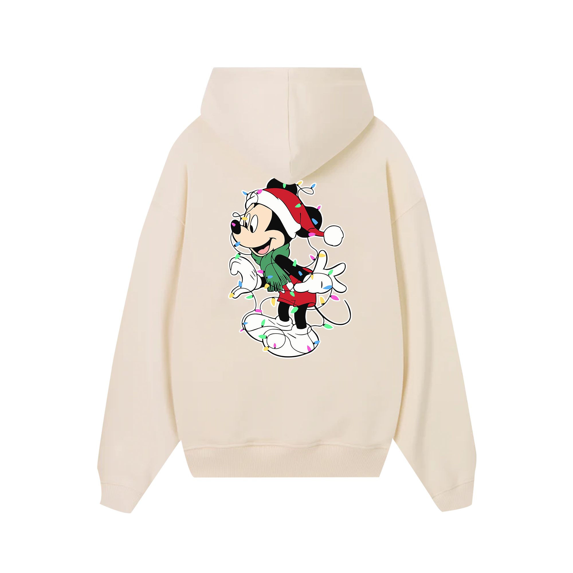 Custom Couple Mickey Christmas Hoodie