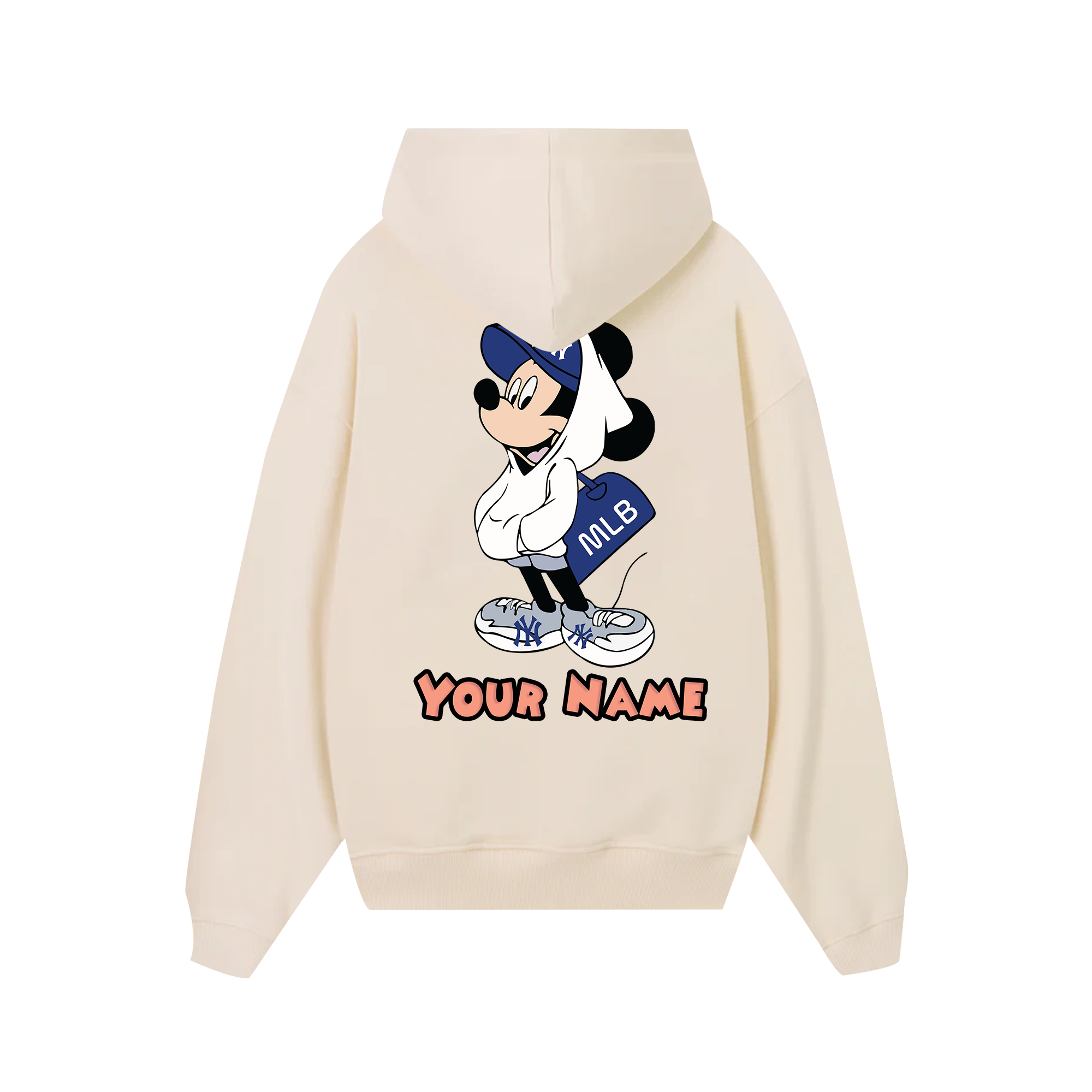 Custom Couple MLB x Mickey Hoodie