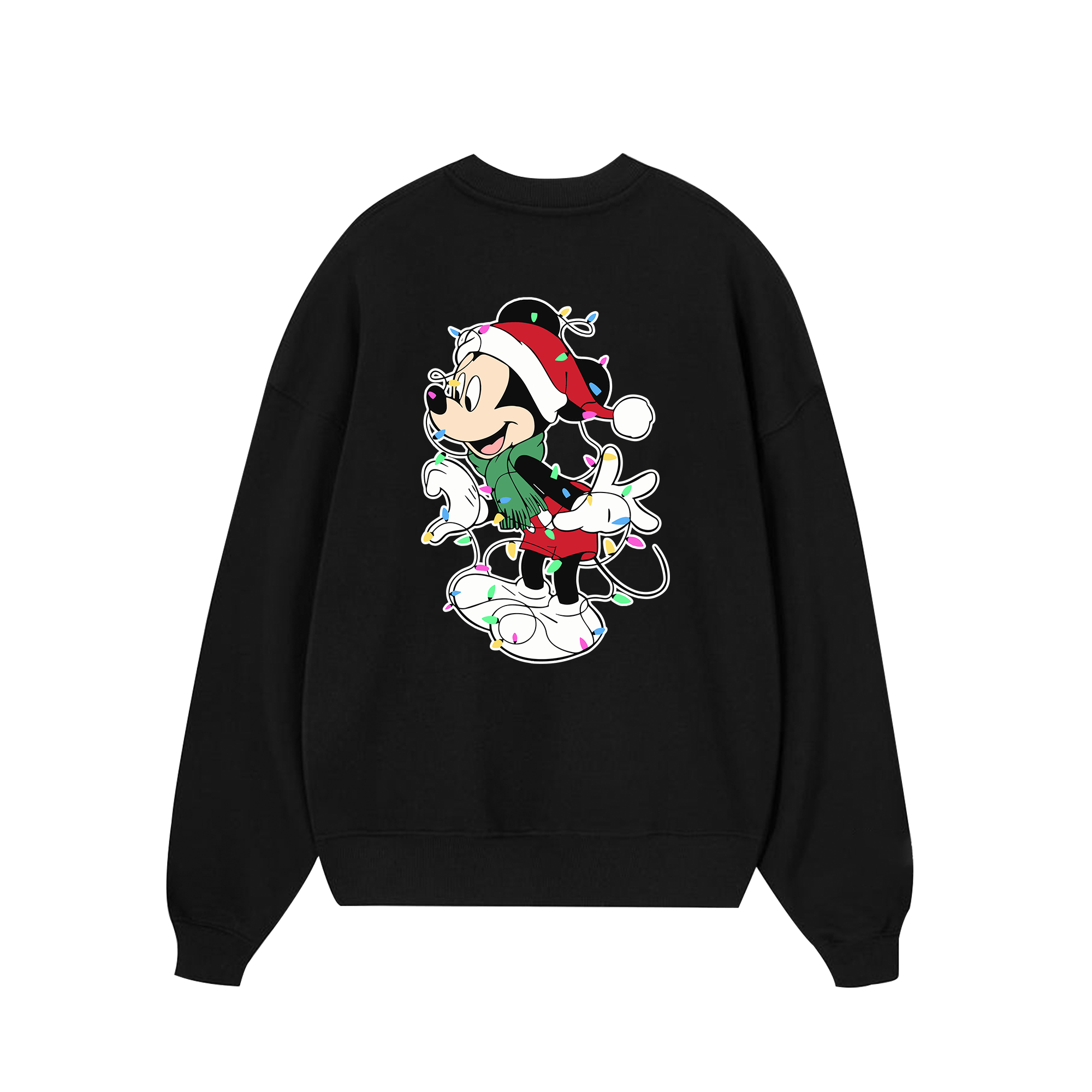 Custom Couple Mickey Christmas Sweater