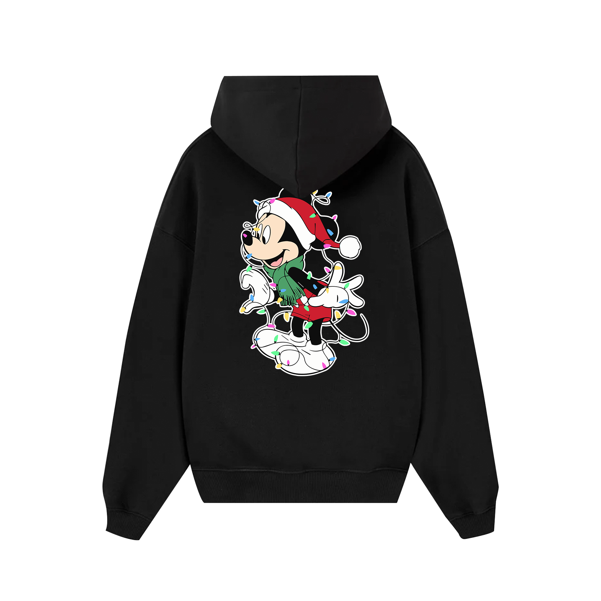 Custom Couple Mickey Christmas Hoodie