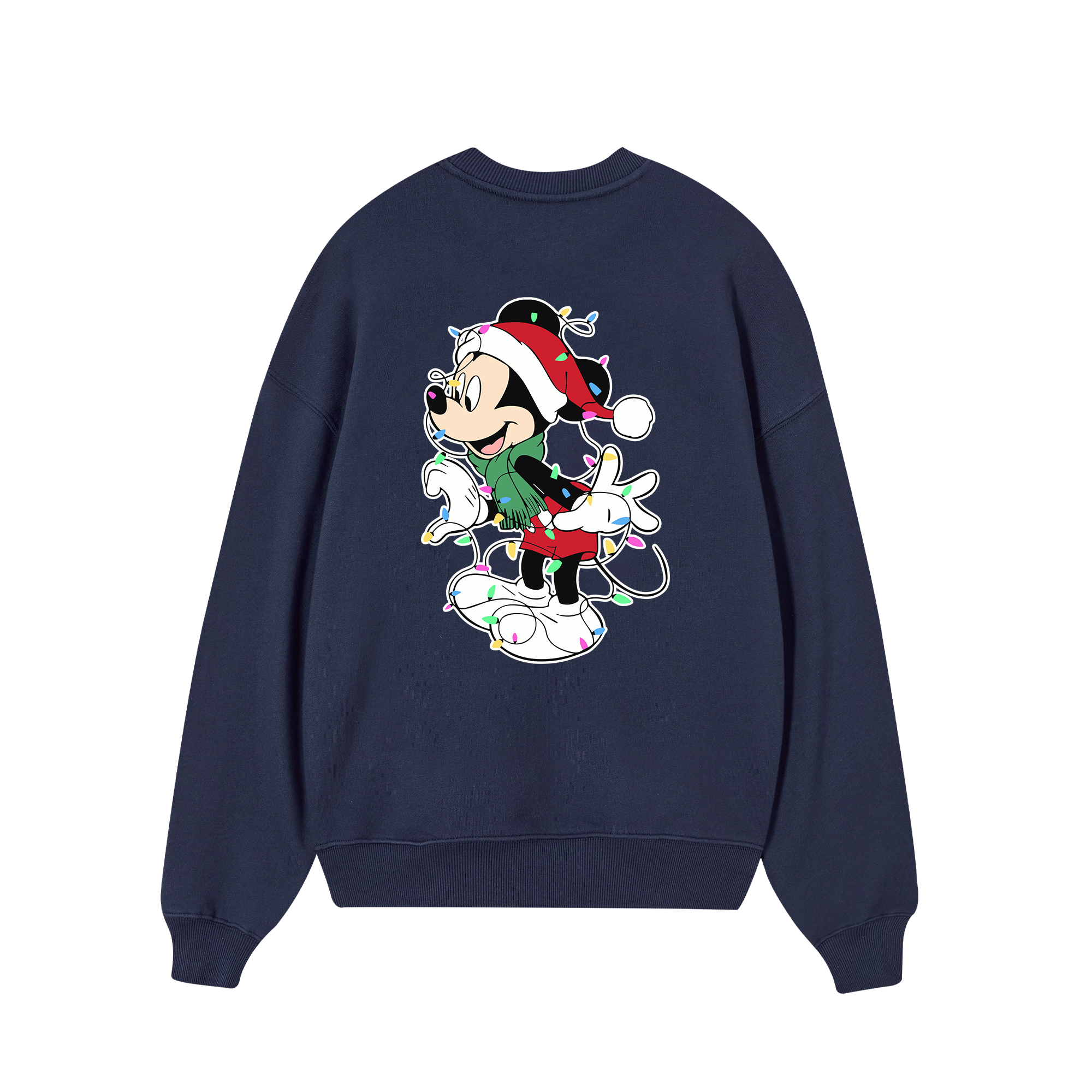 Custom Couple Mickey Christmas Sweater