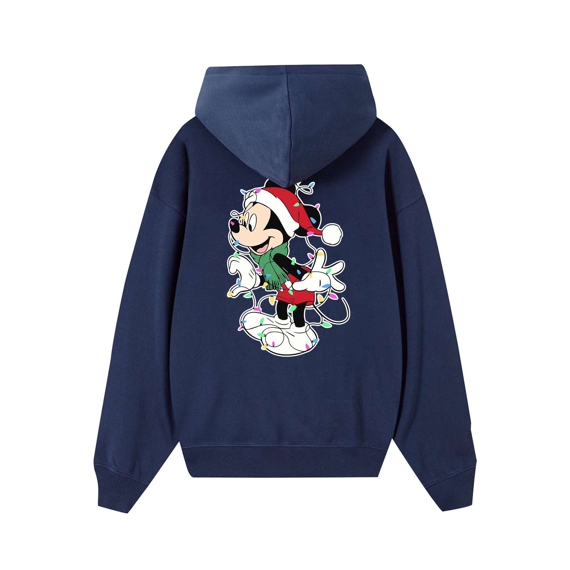 Custom Couple Mickey Christmas Hoodie