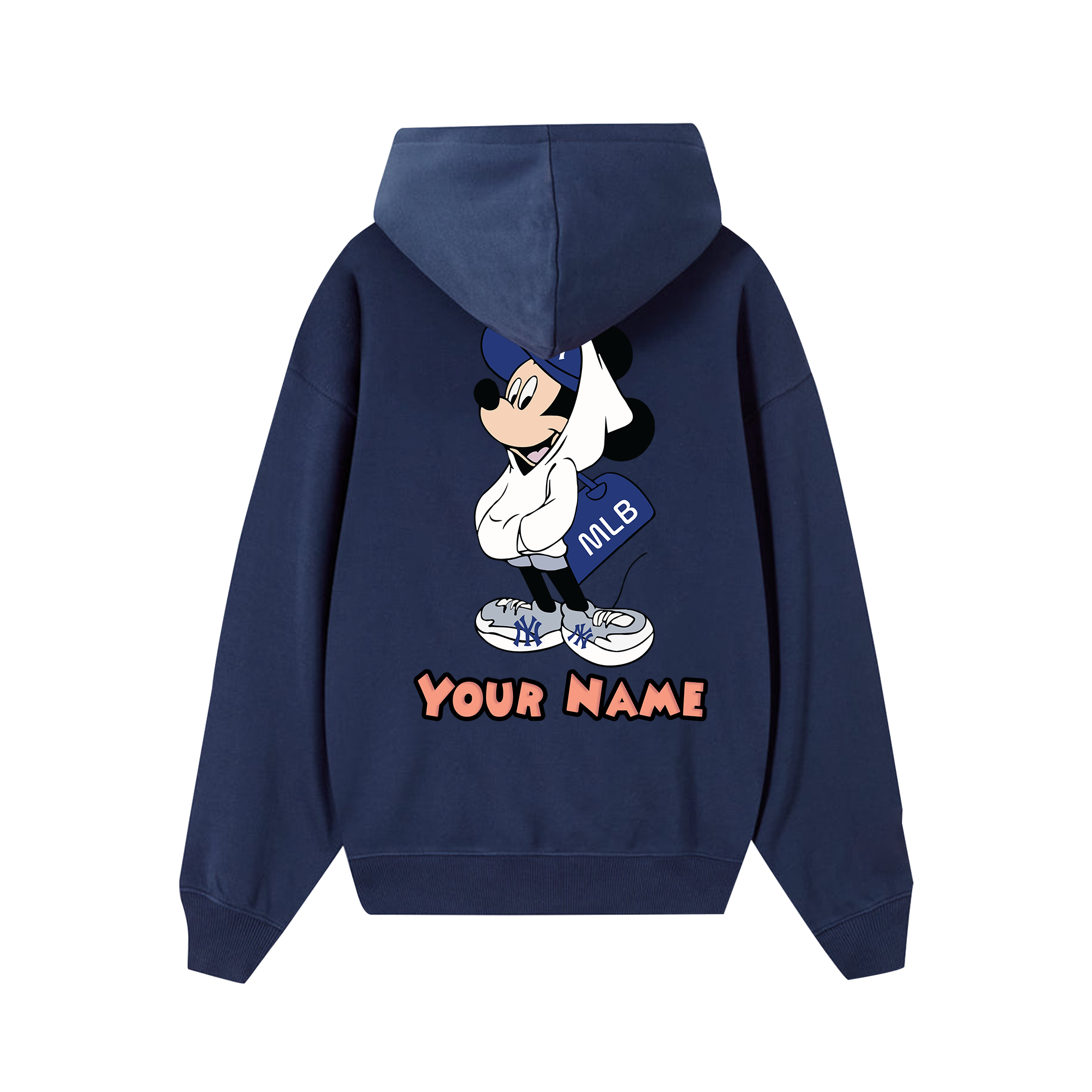 Custom Couple MLB x Mickey Hoodie