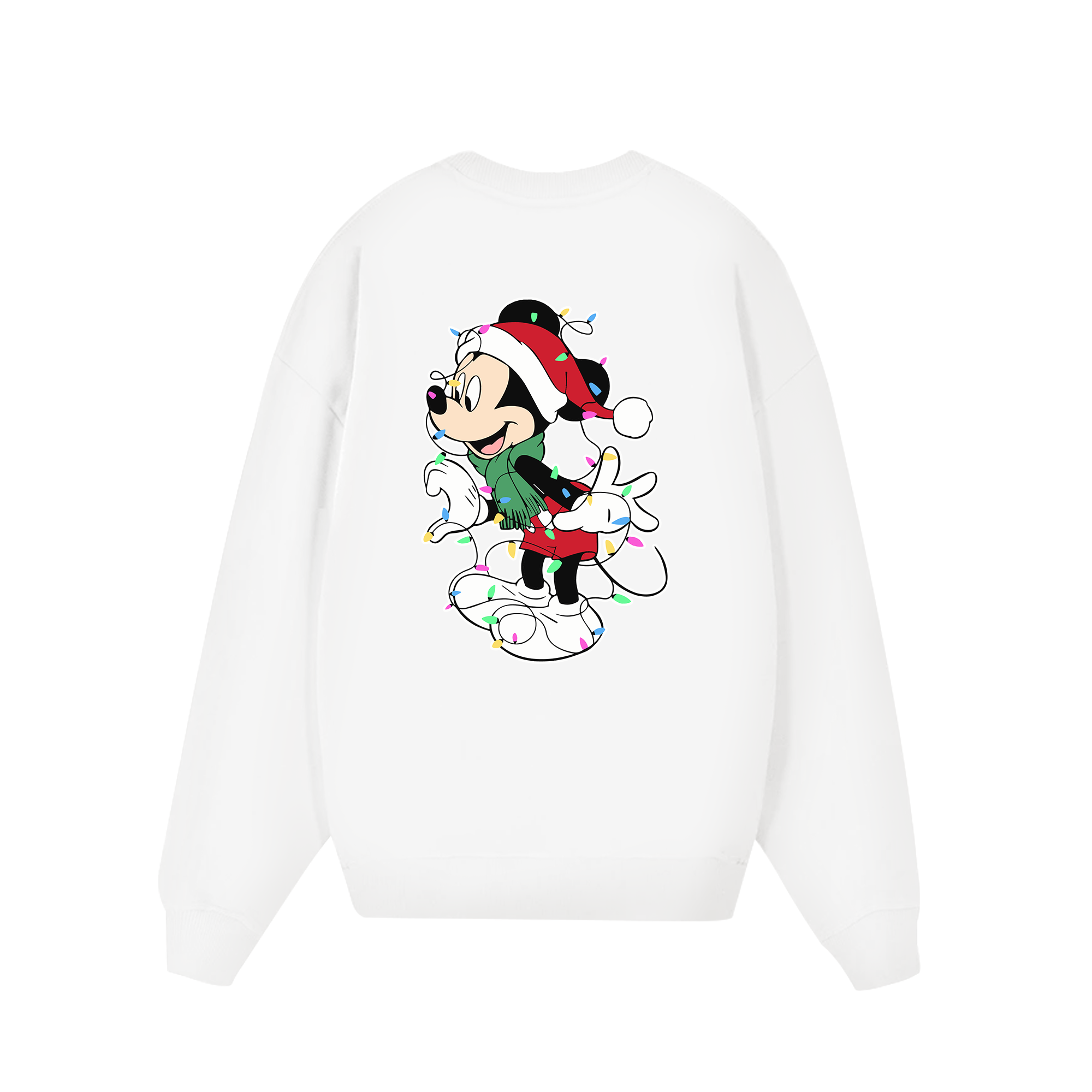 Custom Couple Mickey Christmas Sweater