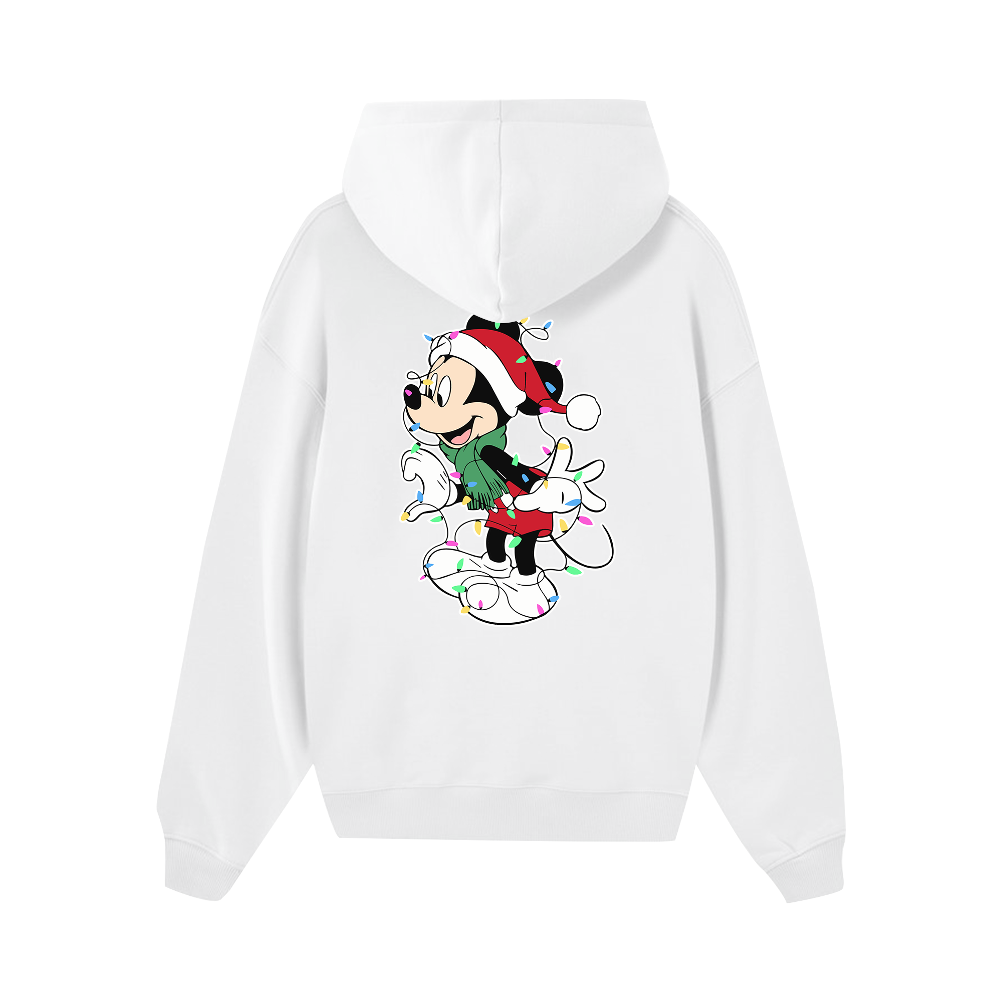 Custom Couple Mickey Christmas Hoodie