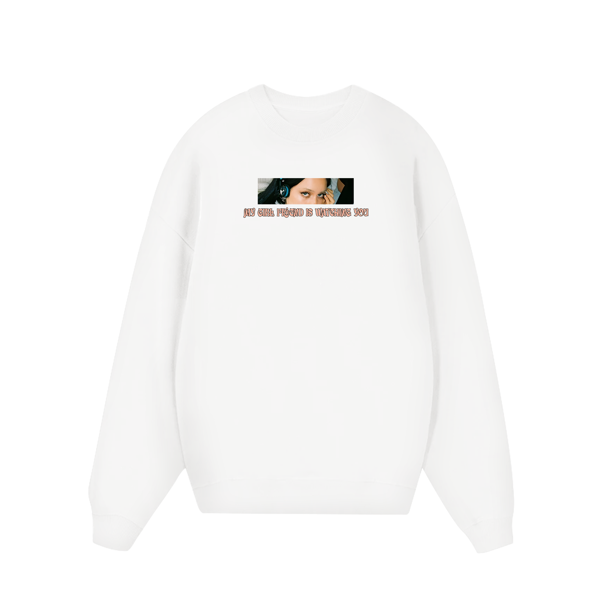 Custom Couple My BoyfriendGirlfriend Is Watching You Sweater