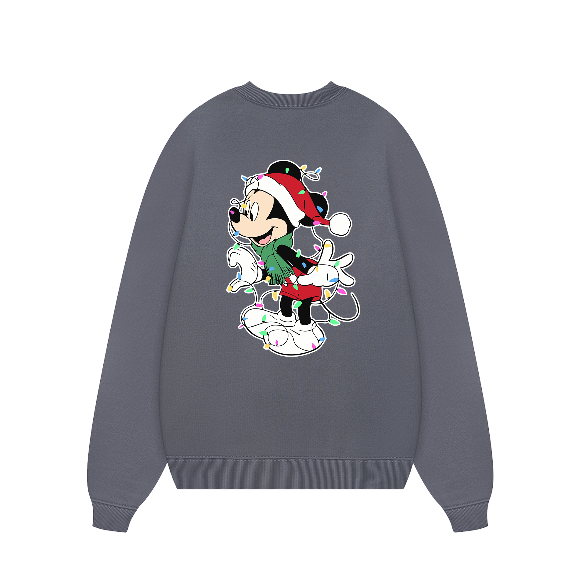 Custom Couple Mickey Christmas Sweater