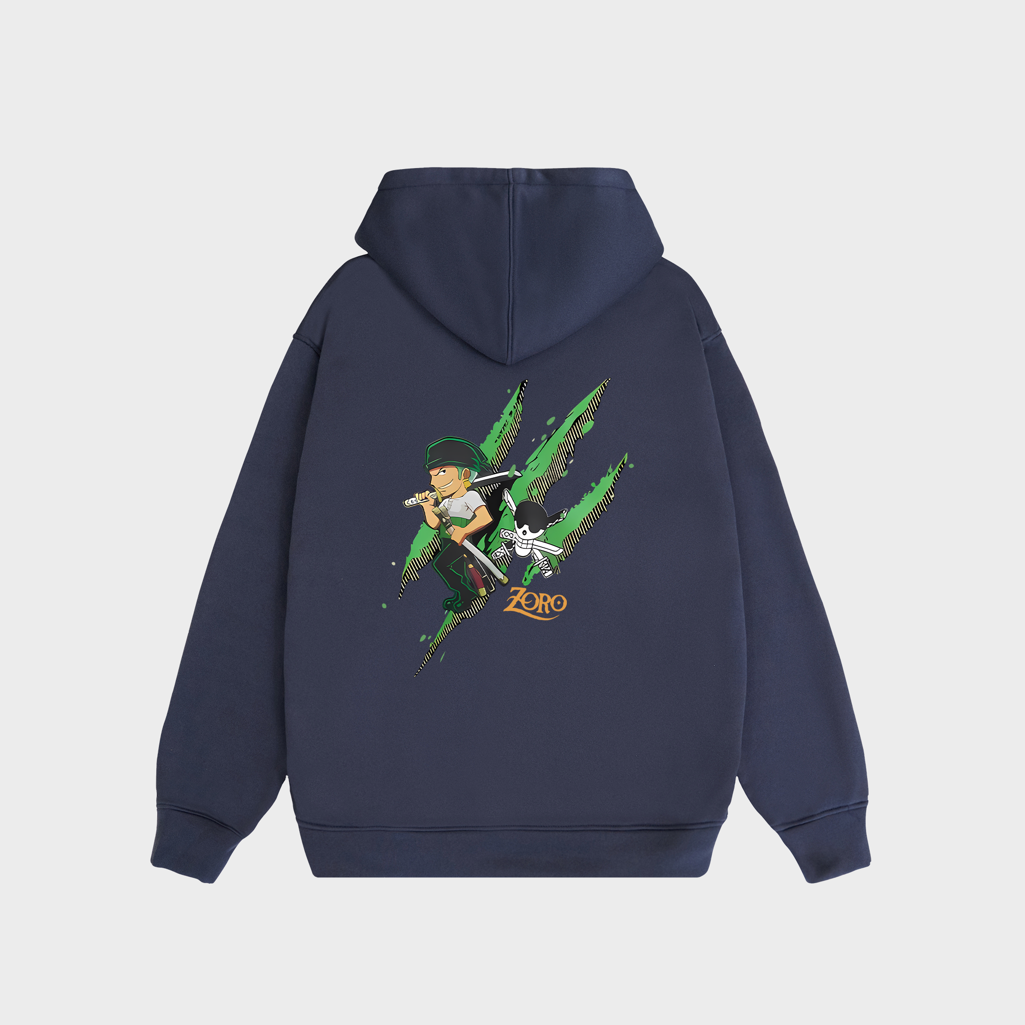 ONE PIECE ZORO HOODIE / NAVY