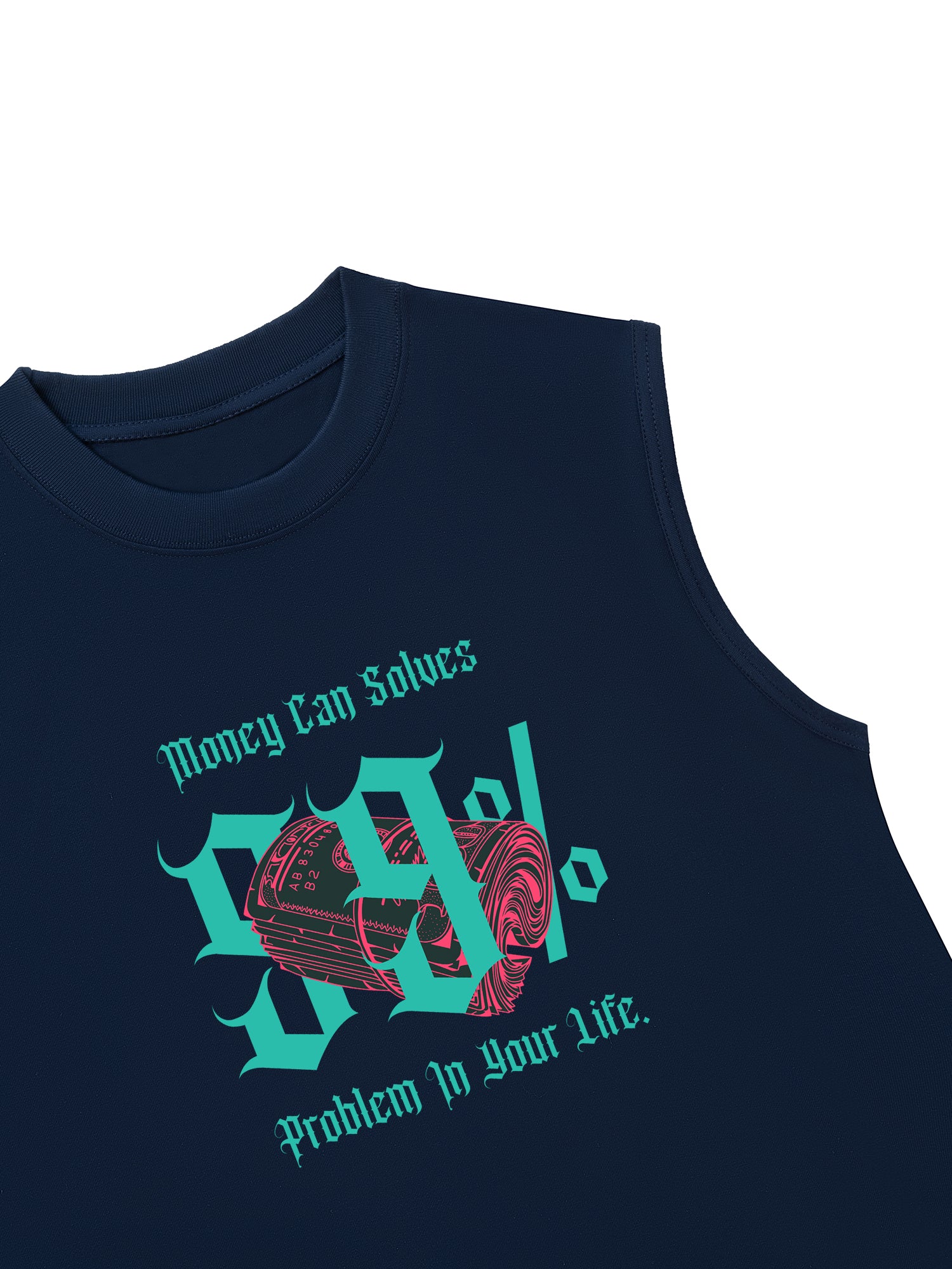 Áo Ba Lỗ Relaxed Fit Money Can Solves