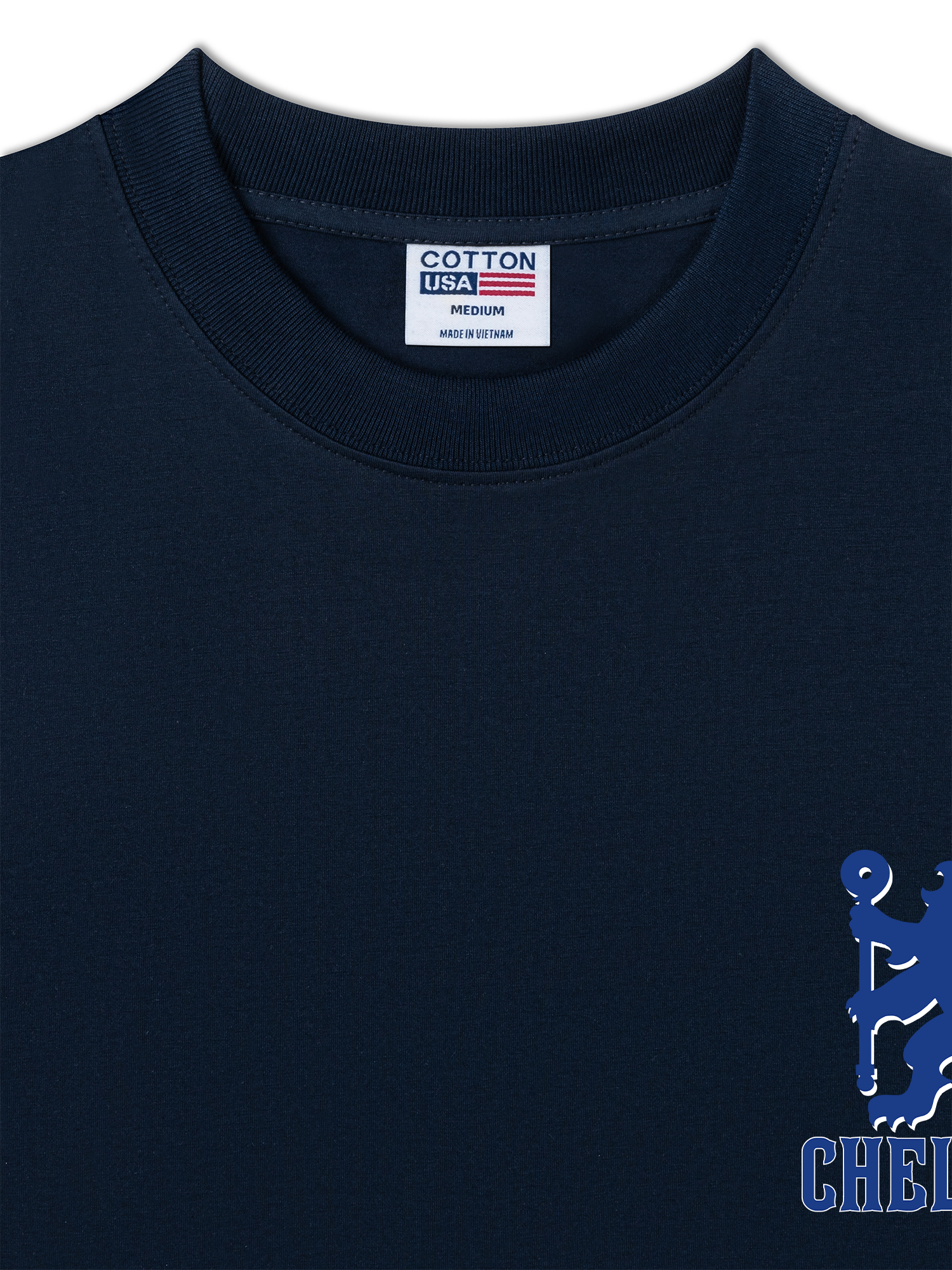 Áo Thun Relaxed Fit Soccer Keep The Blue Flag Flying High