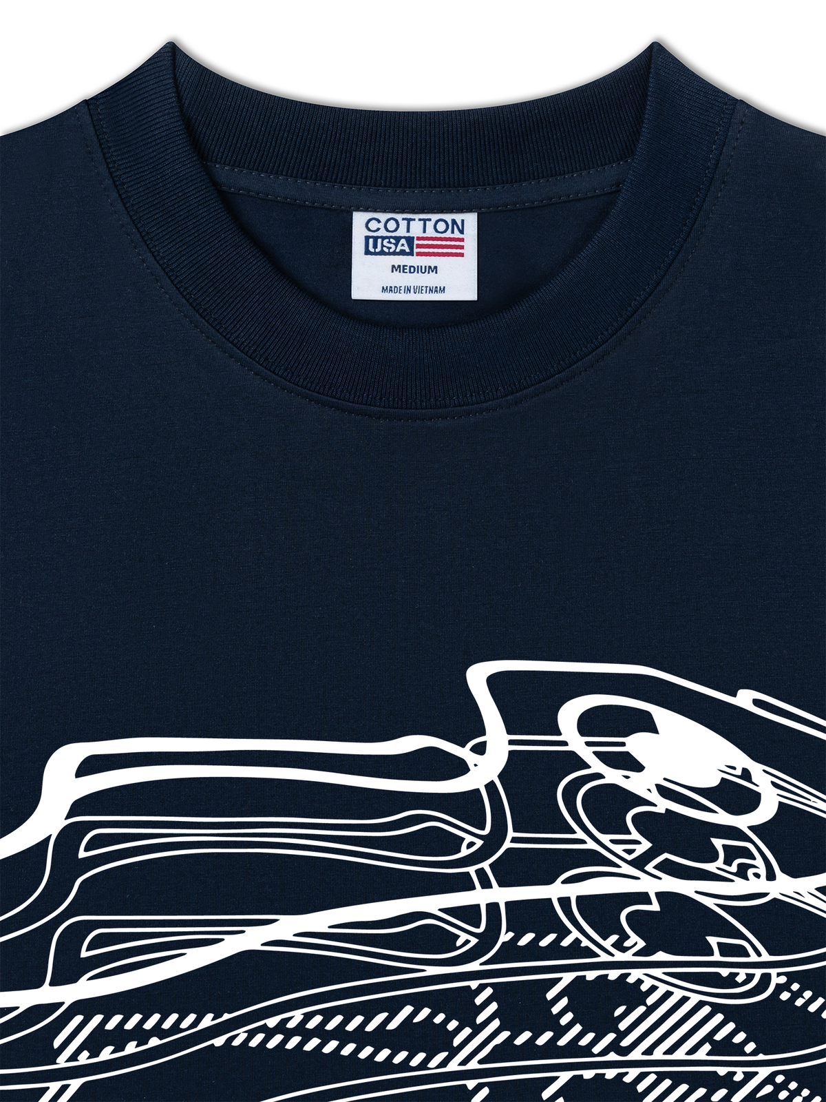 Áo Thun Relaxed Fit Weissach Map